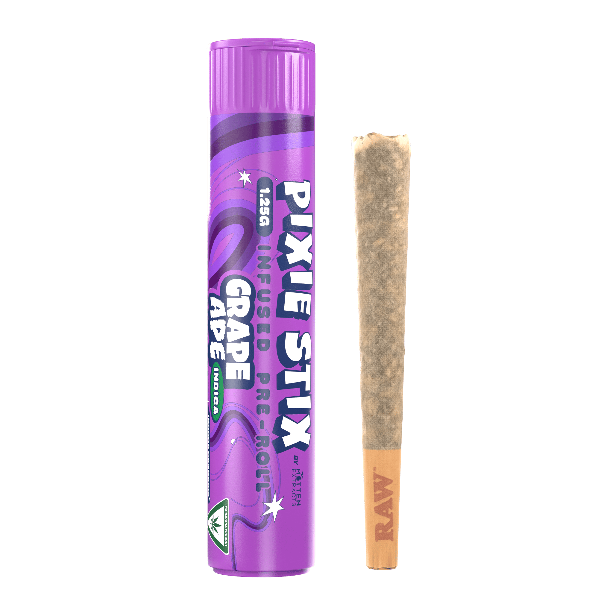 Pixie Stix Grape Ape Infused Pre Roll 1.25g