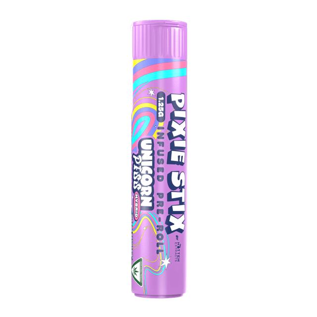 Pixie Stix Unicorn Piss Infused Pre Roll 1.25g by Pixie Stix