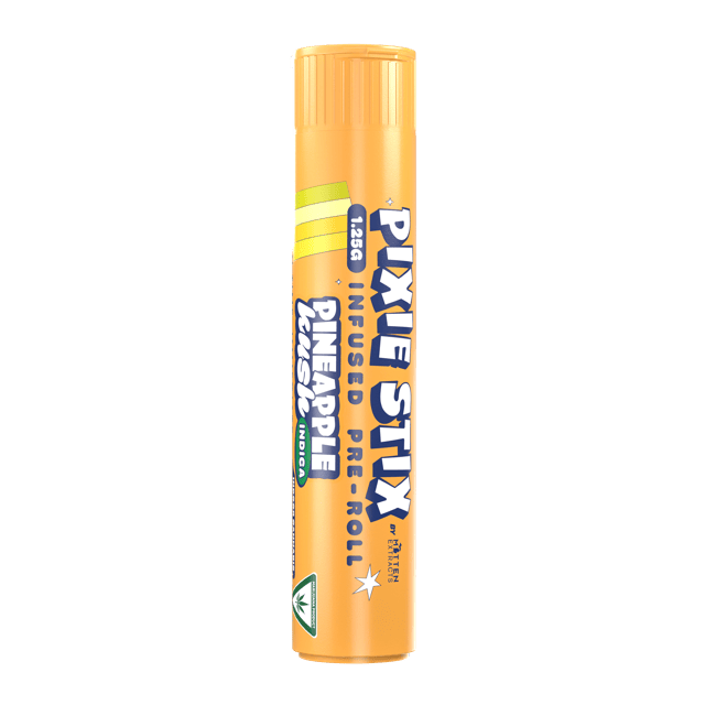 Pixie Stix Pineapple Kush Infused Pre Roll 1.25g by Pixie Stix