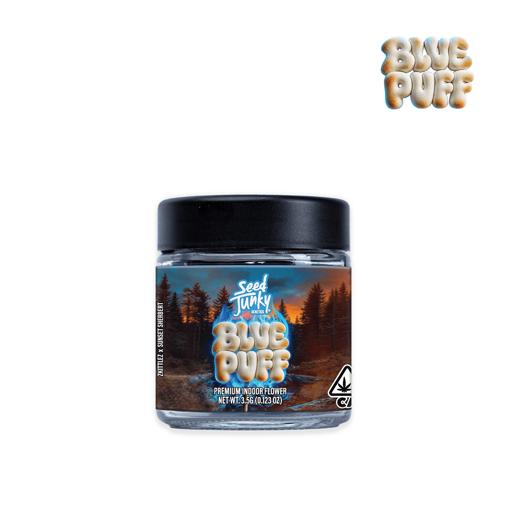 Seed Junky | Blue Puff | Buds | 3.5g