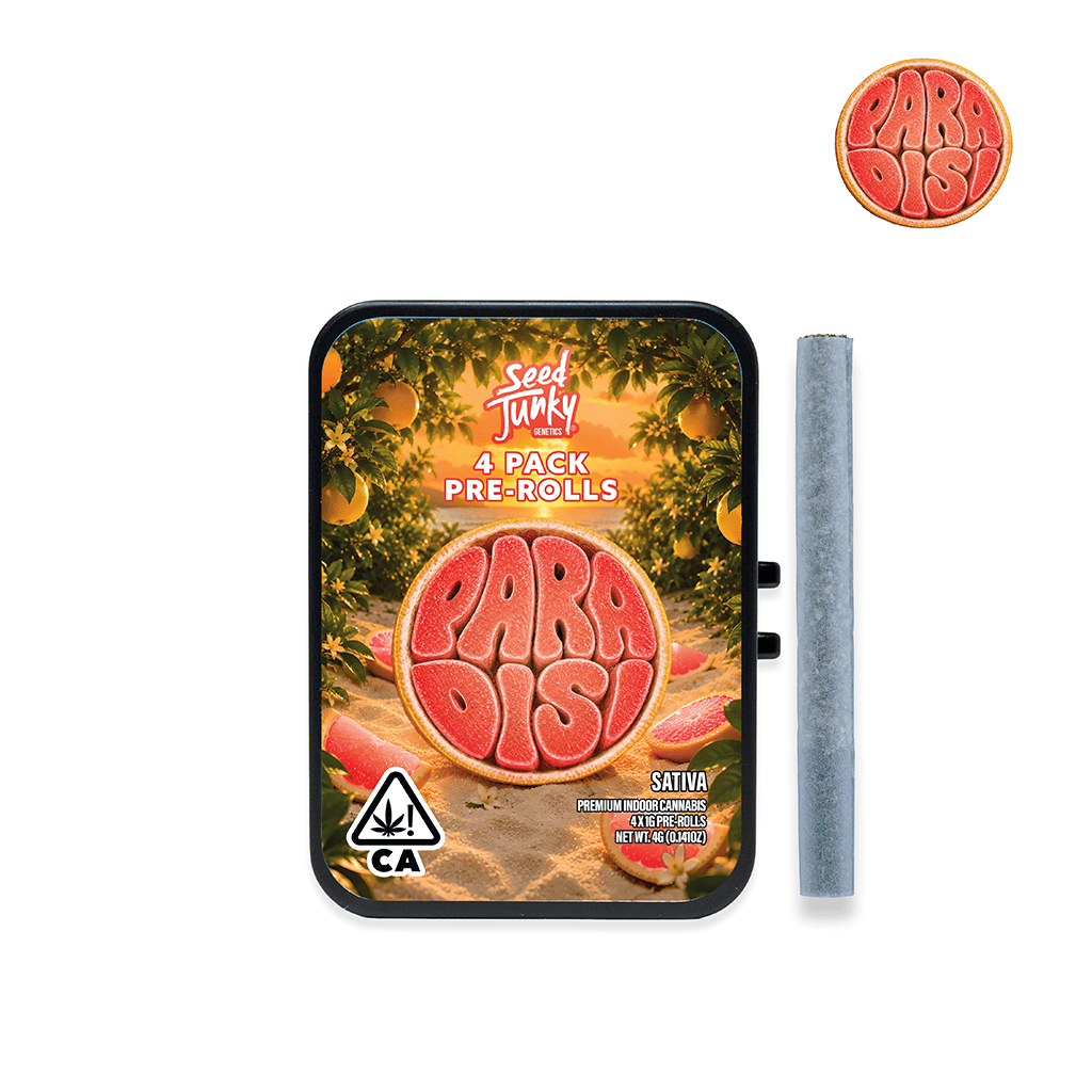 Seed Junky | Paradisi | Joints | 1g each | 4pk