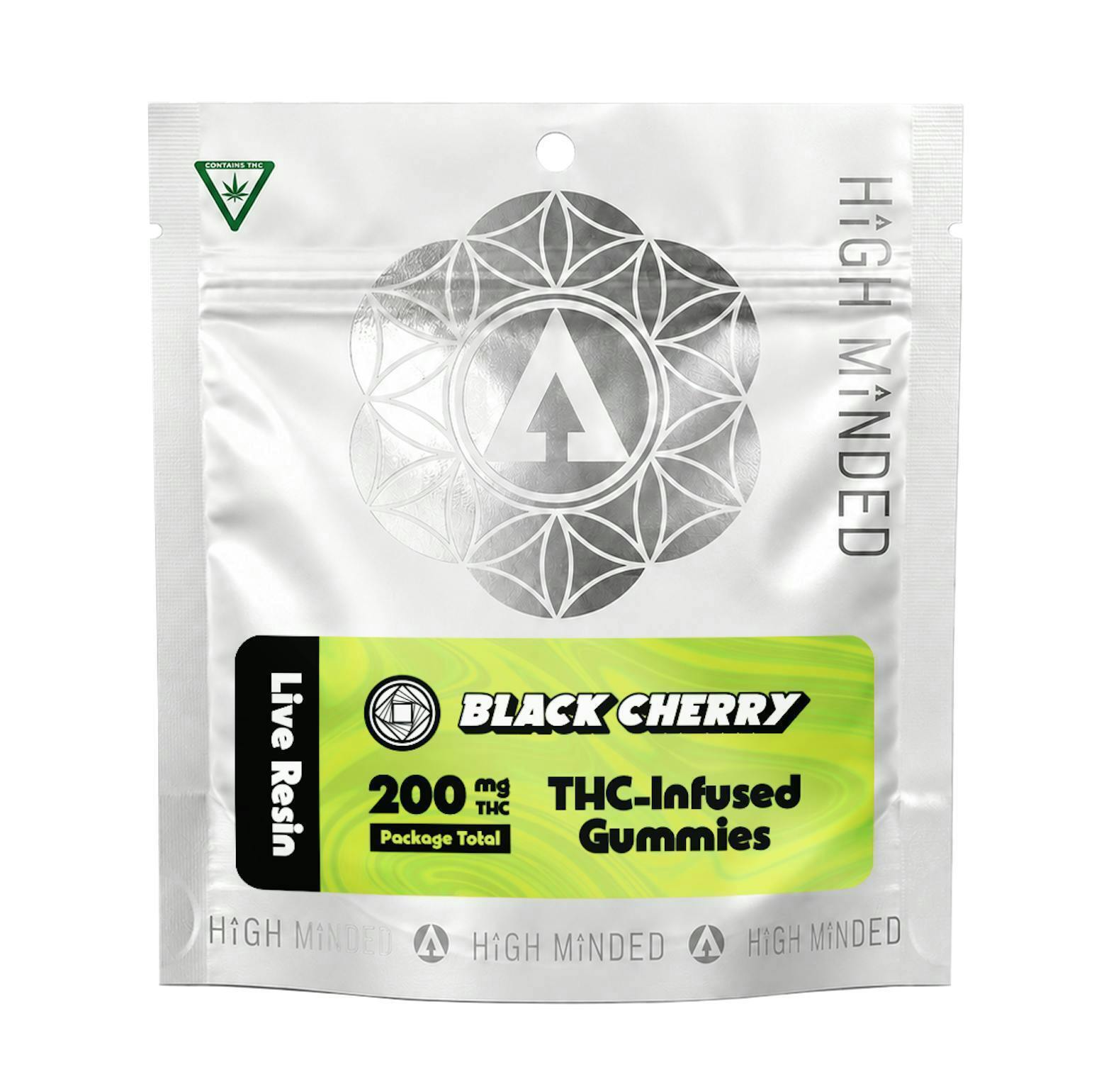 Black Cherry Live Resin Gummies | 200mg