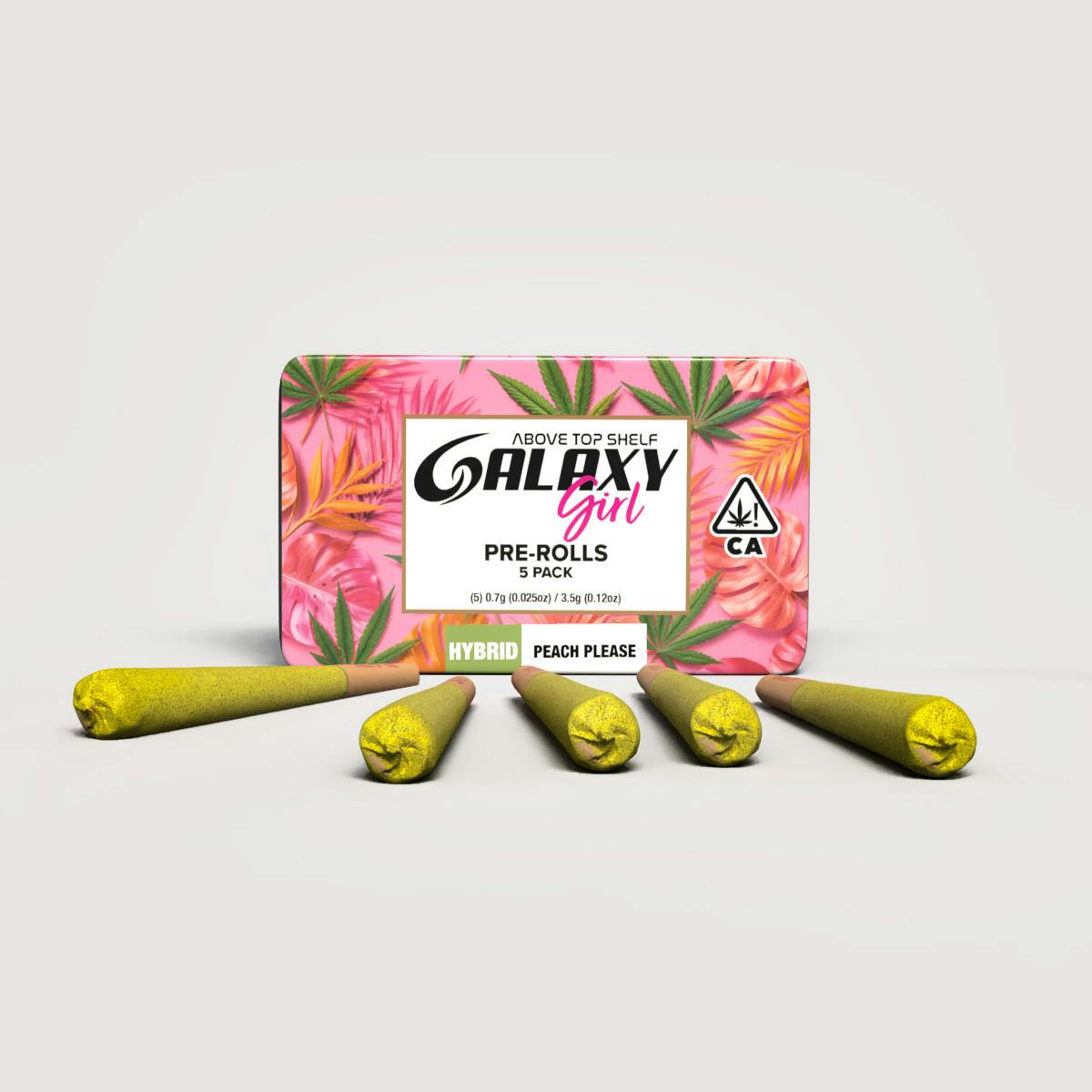 Galaxy Girls 5 Pack Prerolls - Peach Please
