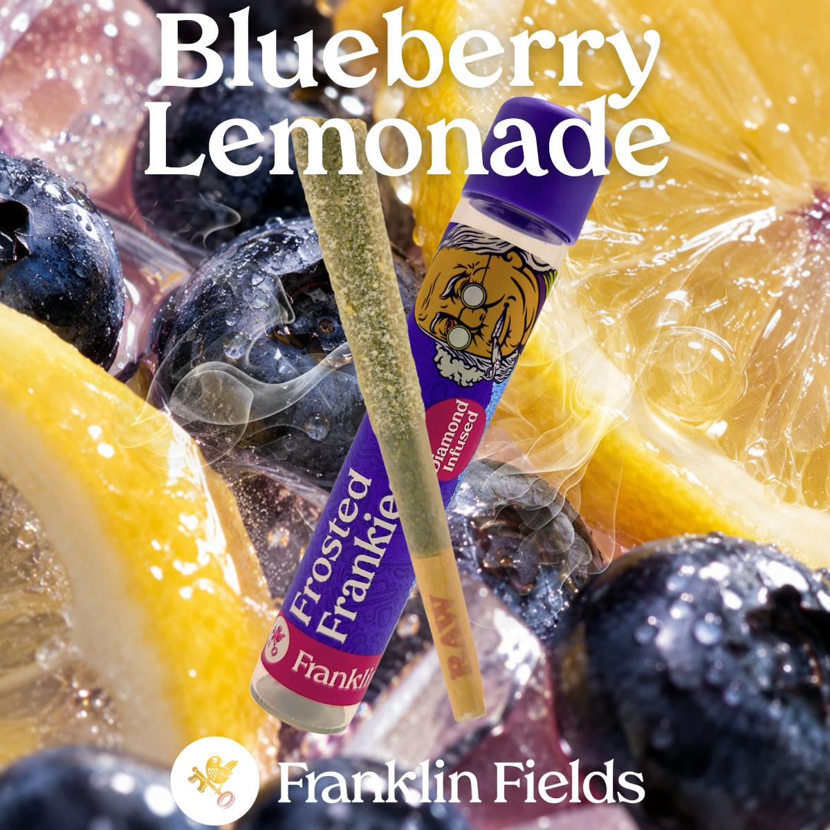 Franklin Fields Frosted Frankie Blueberry Lemonade 1.25g Infused Pre Roll