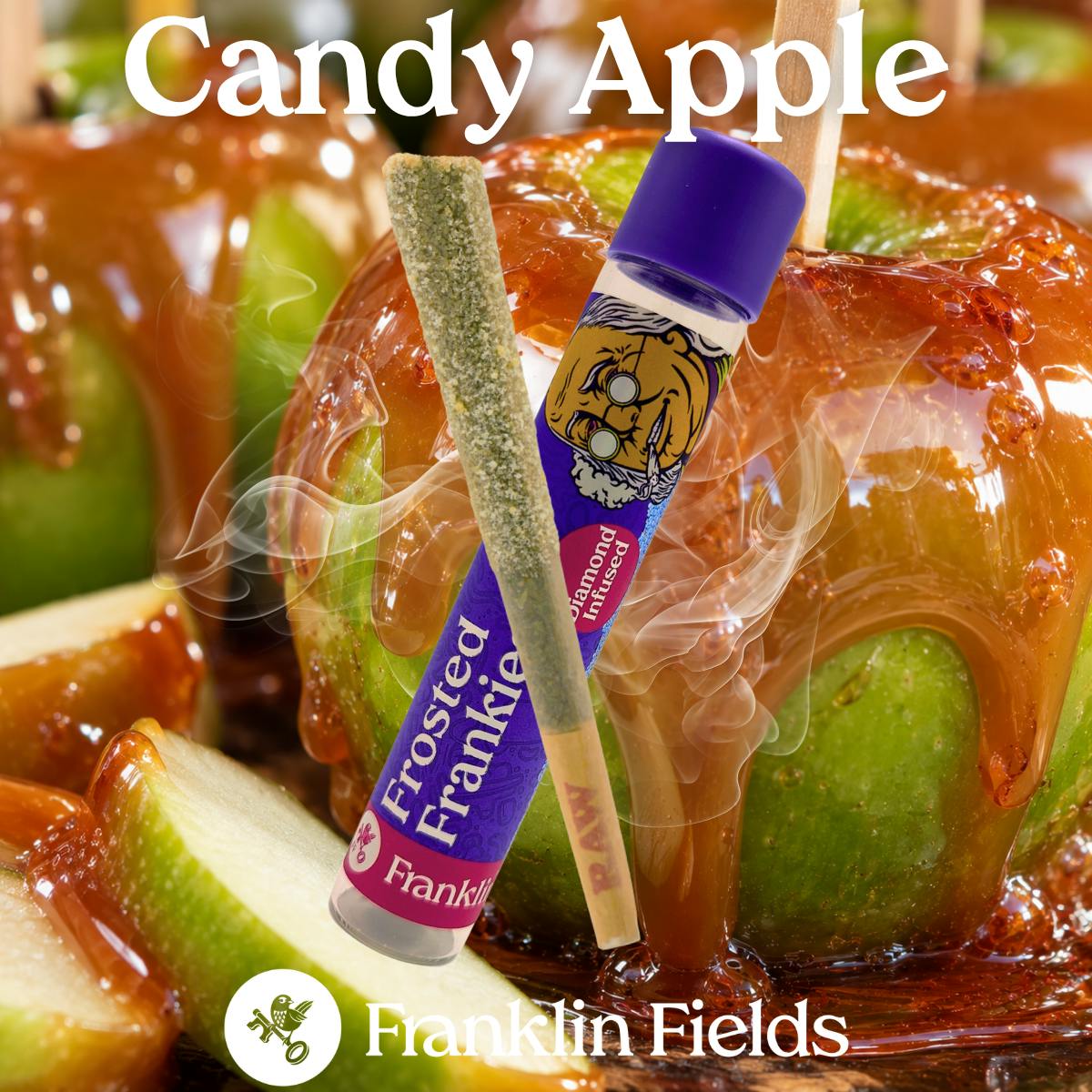 Franklin Fields Frosted Frankie Candy Apple 1.25g Infused Pre Roll