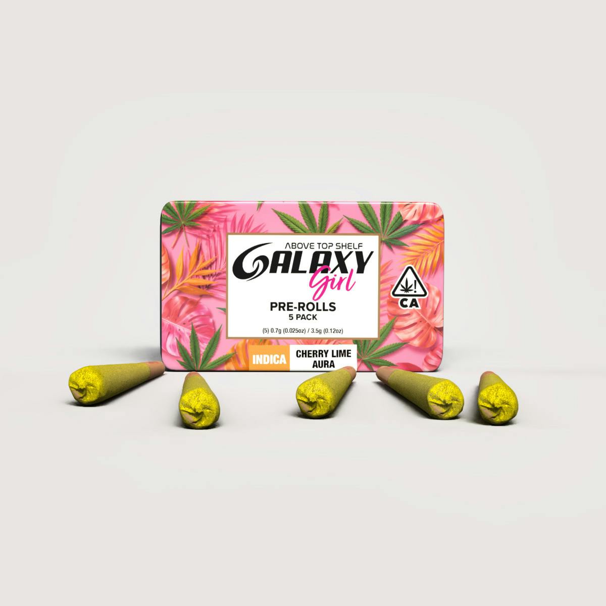 Galaxy Girls 5 Pack Prerolls - Cherry Lime Aura