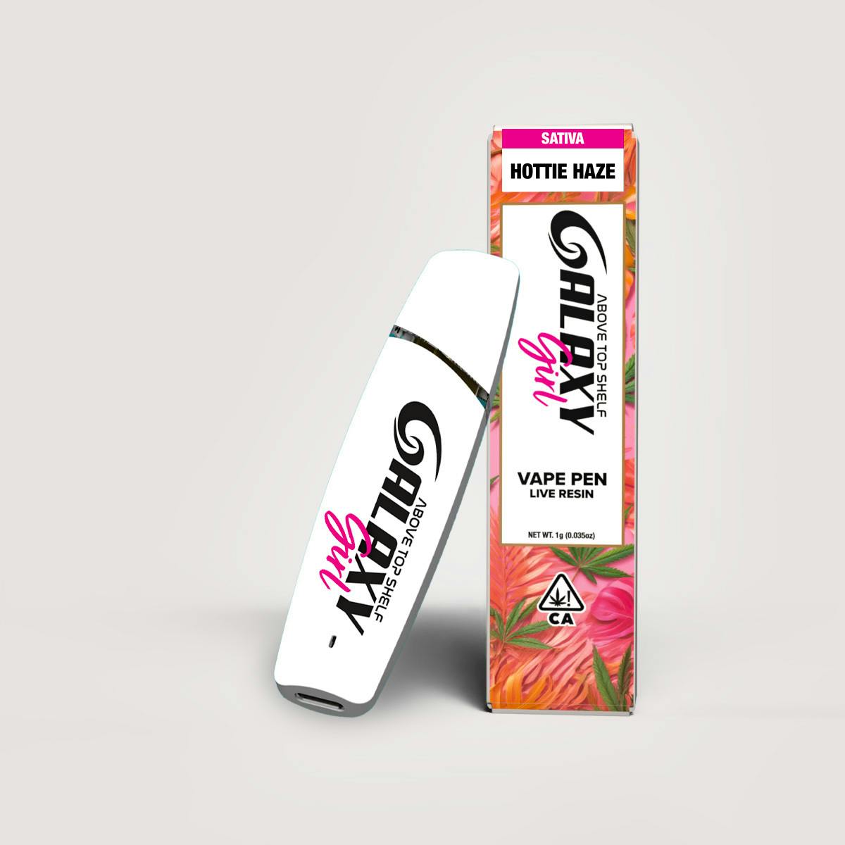 Galaxy Girls Live Resin Disposable Vape 1g - Hottie Haze