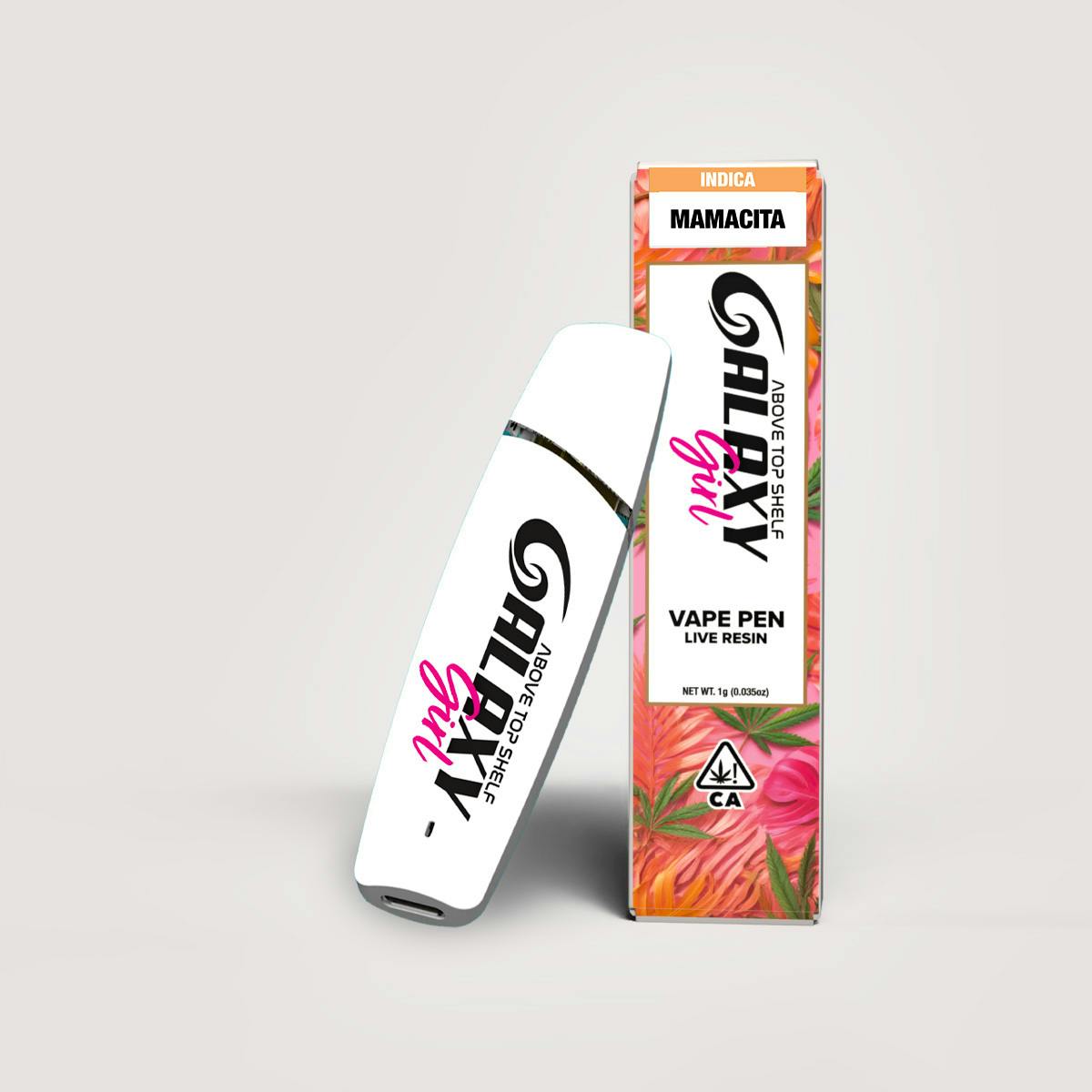 Galaxy Girls Live Resin Disposable Vape 1g - Mamacita