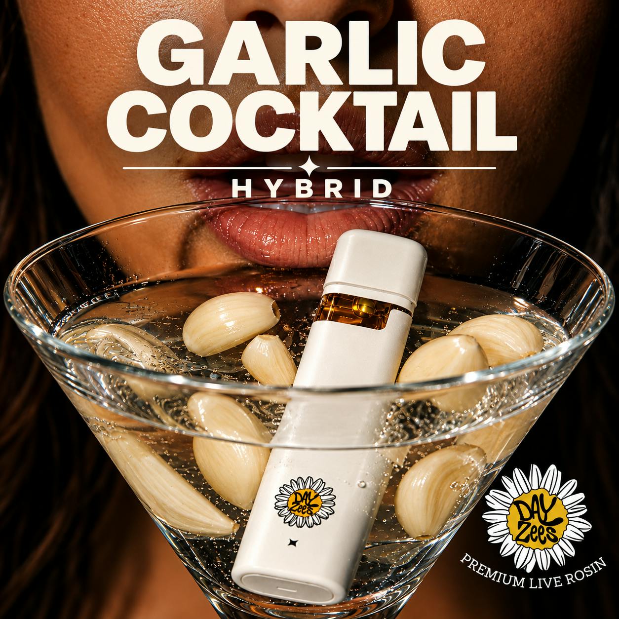 DAYZEES | GARLIC COCKTAIL | LIVE ROSIN DISPOSABLE | 1G | HYBRID by Dayzees