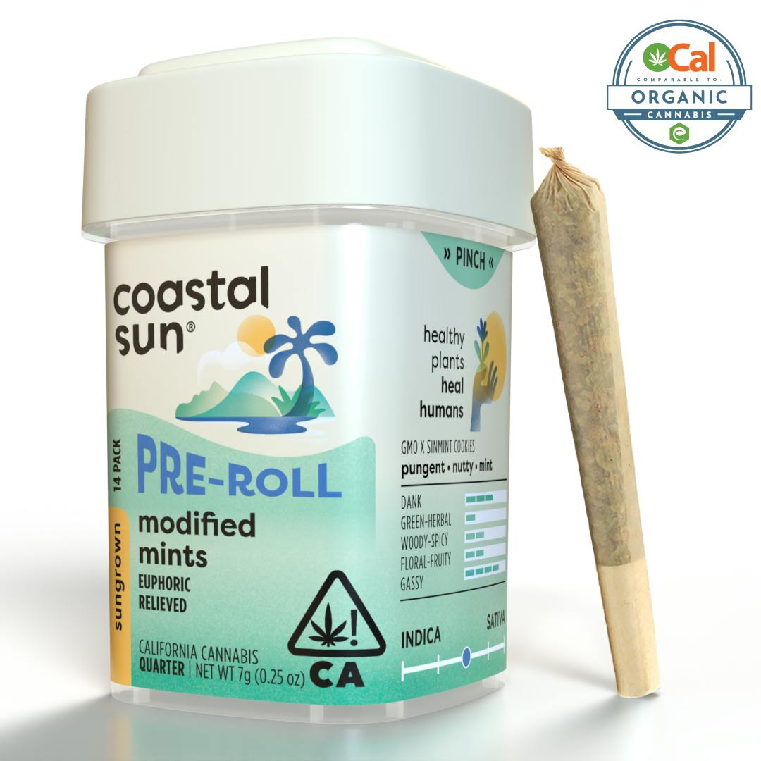 Coastal Sun | Modified Mints | Mini Joints | 0.5g | 14pk