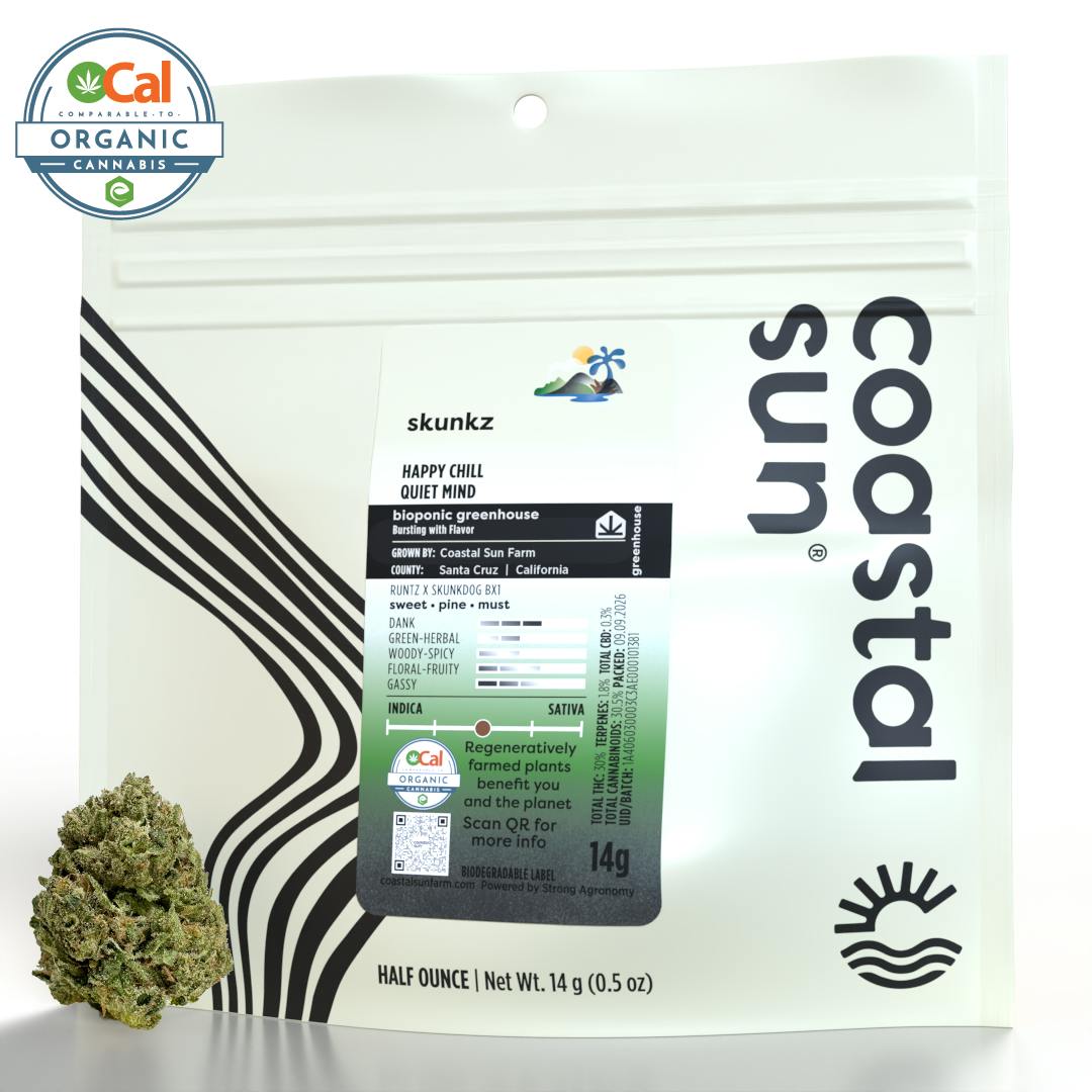Coastal Sun | Skunkz | Greenhouse Flower | 14g