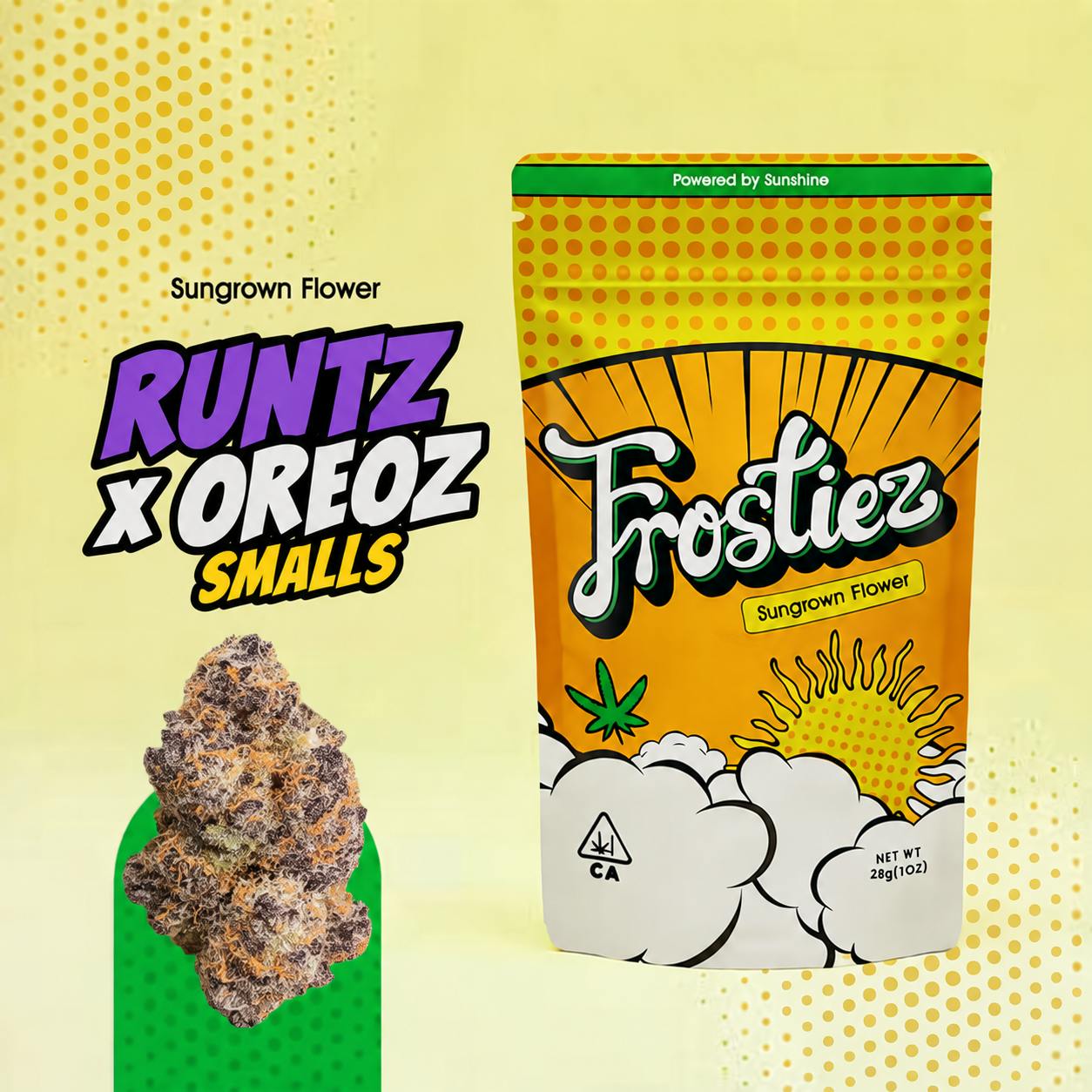 Runtz x Oreoz Smalls SunGrown Flower - 28g - Hybrid - New Drop