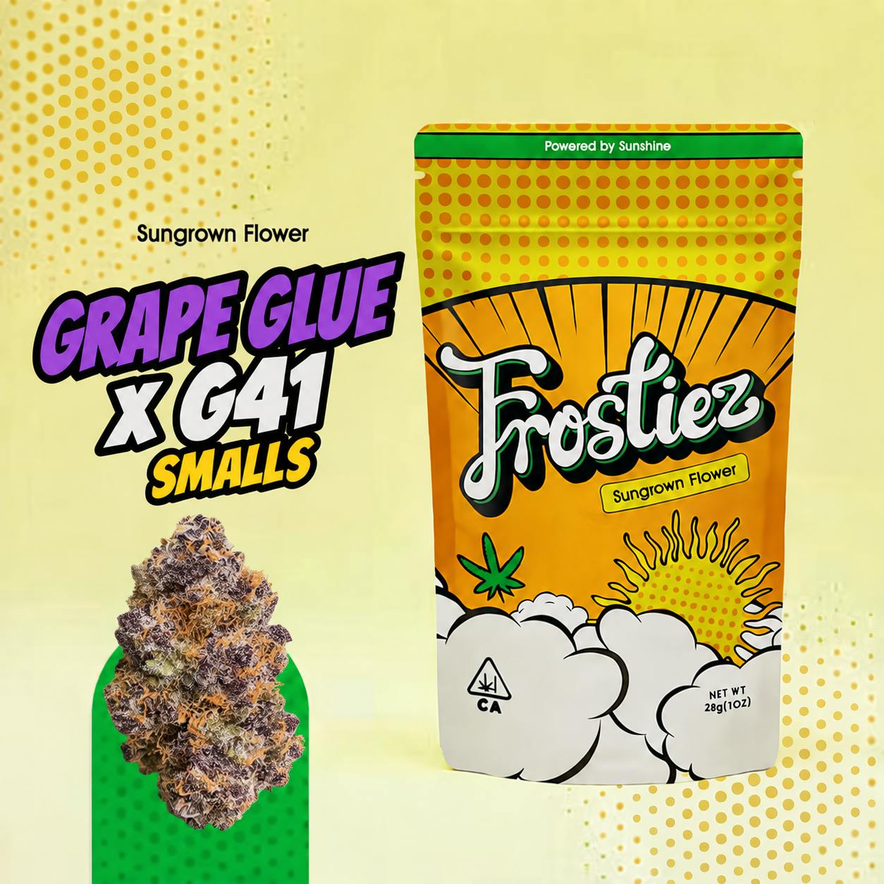Grape Glue x G41 Smalls SunGrown Flower - 14g - Hybrid - New Drop
