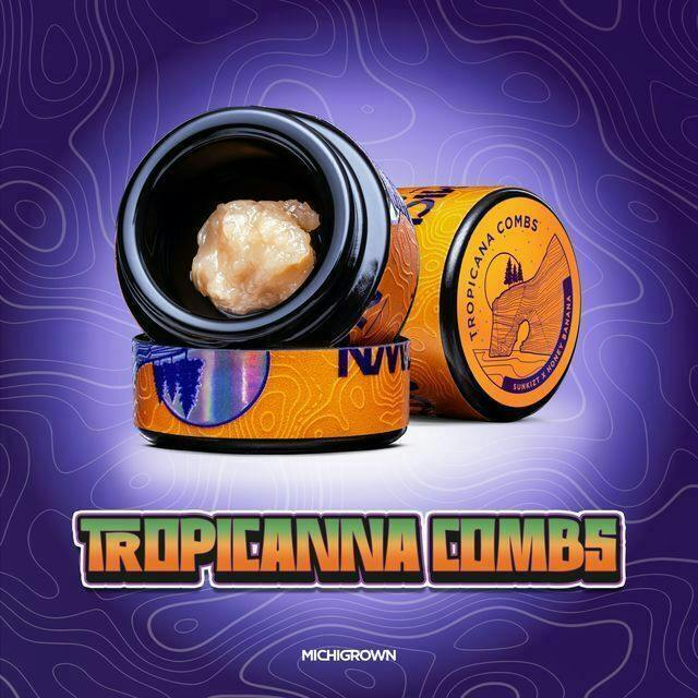 Tropicanna Combs | Live Rosin | 1g