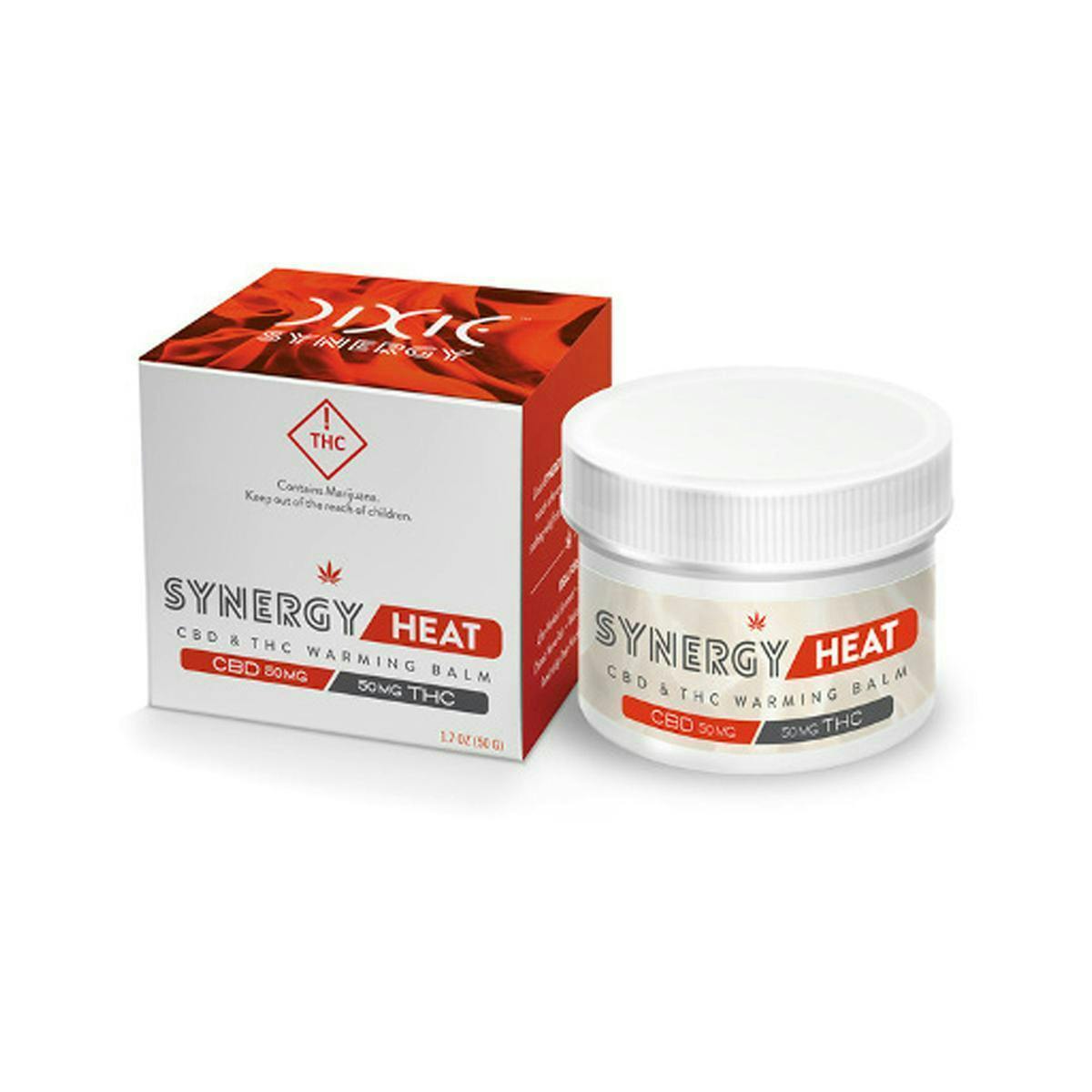 SYNERGY | 1:1 CBD:THC Heat Balm | 50mg