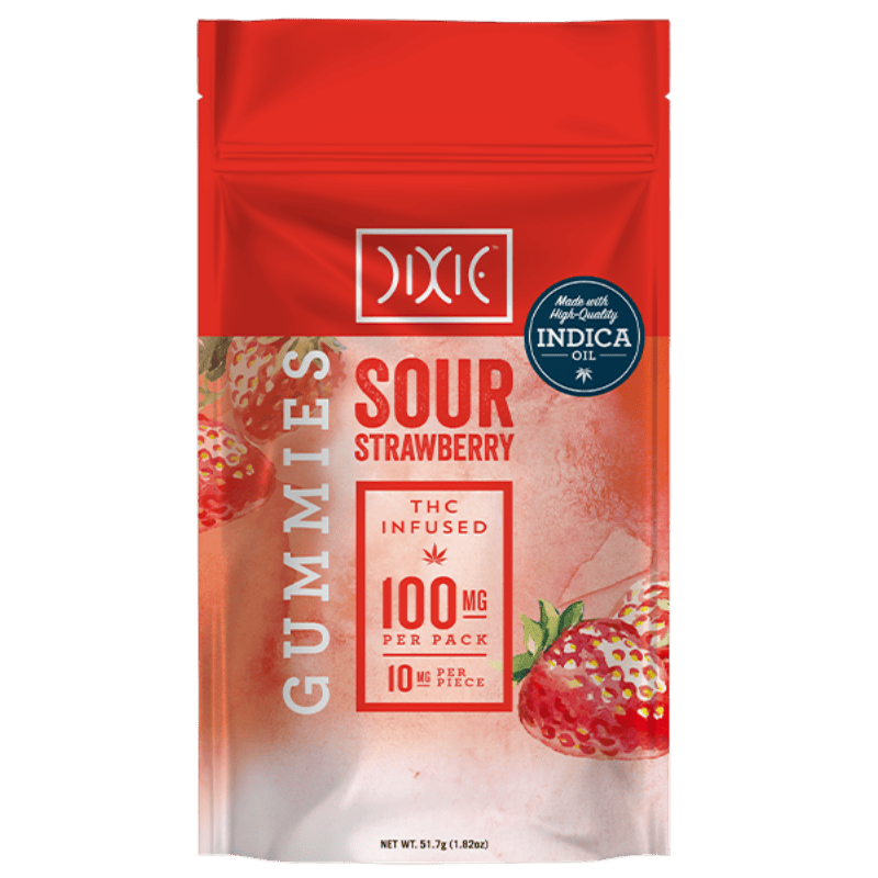 Dixie Brands: Sour Strawberry