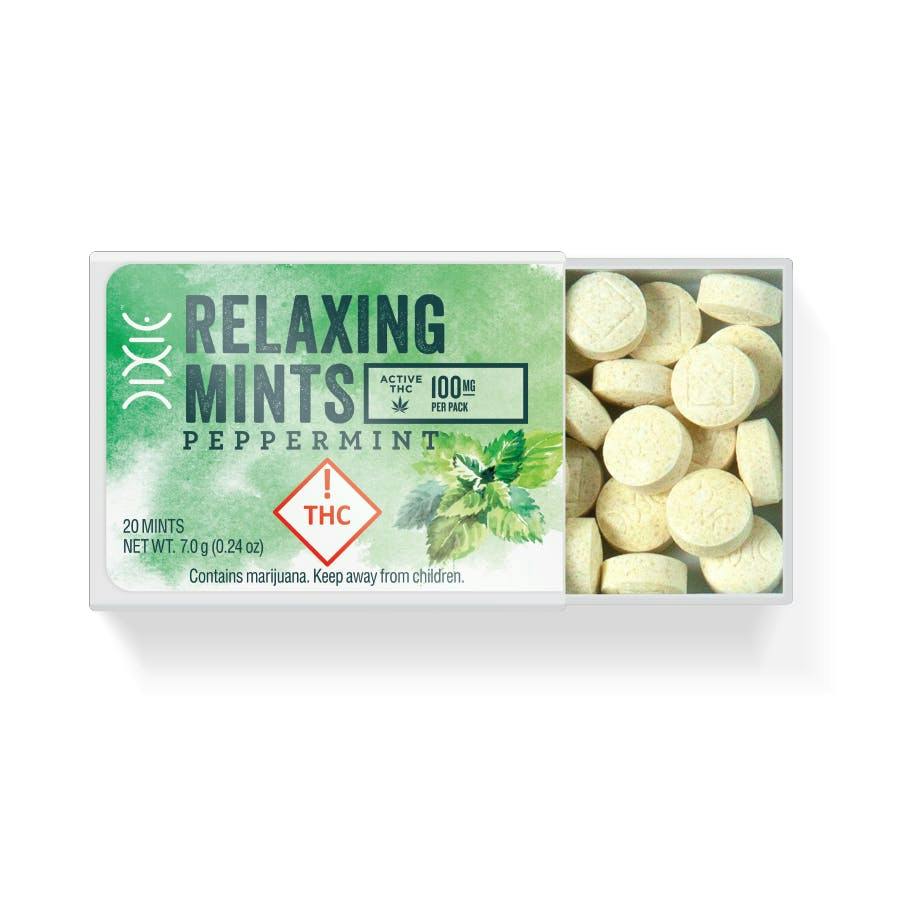 Peppermint Relaxing Mints | 100mg | 20ct | 5mg/ea by Dixie Brands