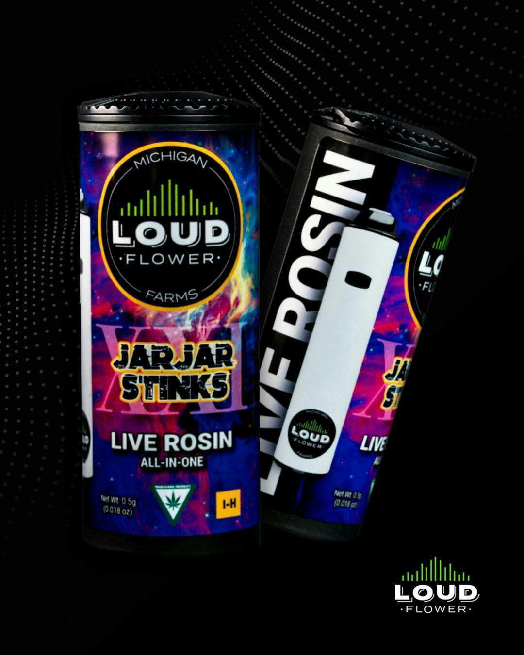 Jar Jar Stinks #21 | Live Rosin Disposable | 0.5g