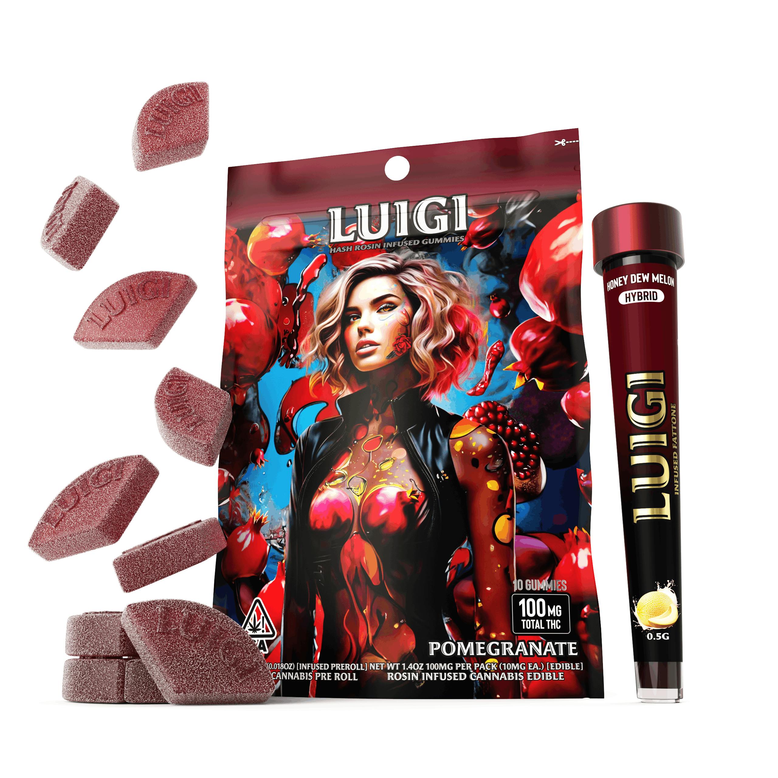 Luigi: Pomegranate Gummy Pack