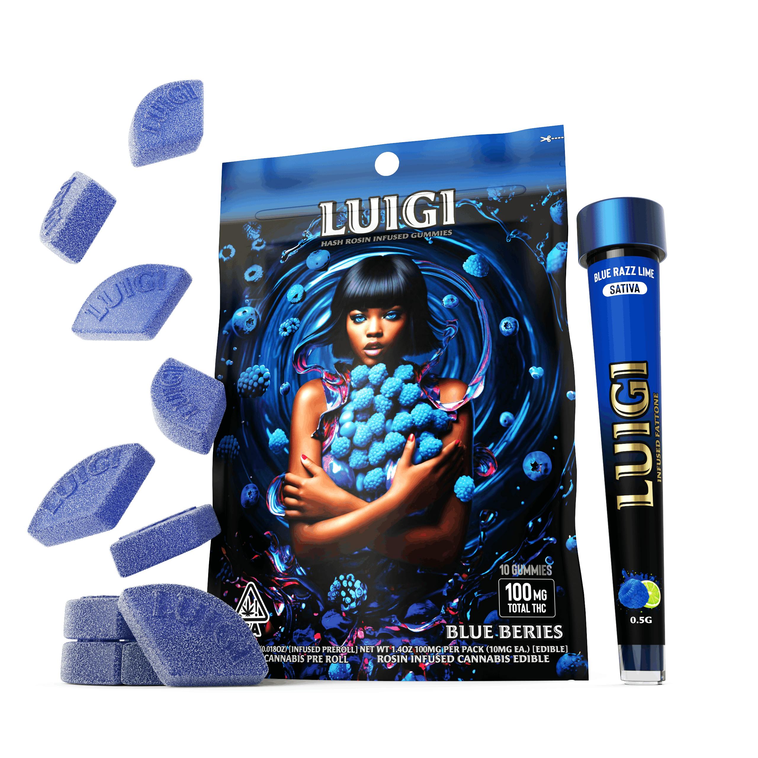 Luigi: Blue Berries