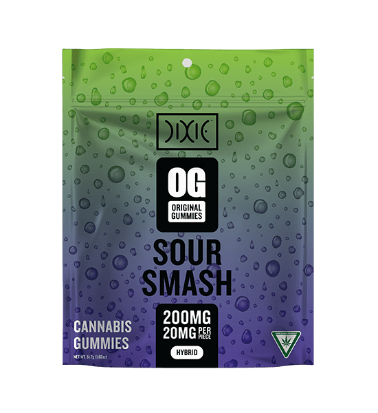 Sour Smash Gummies | 200mg | 10ct | 20mg/ea