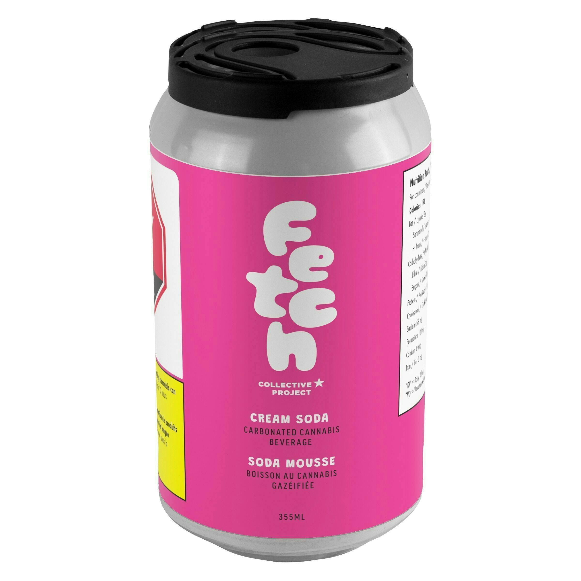 Cream Soda | Carbonated | 10mg | 355ml