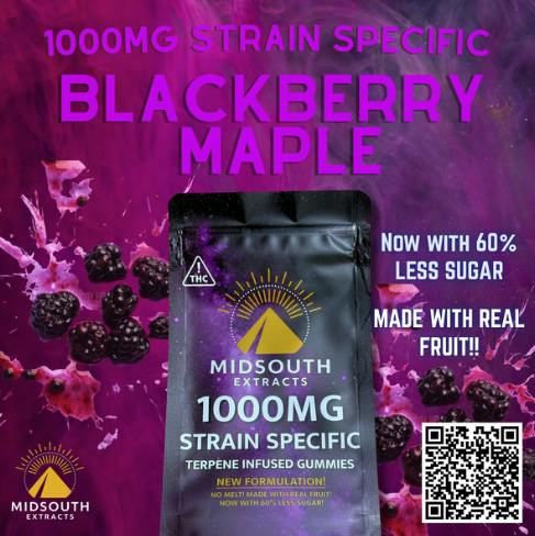 Blackberry Maple Gummies | 1000mg