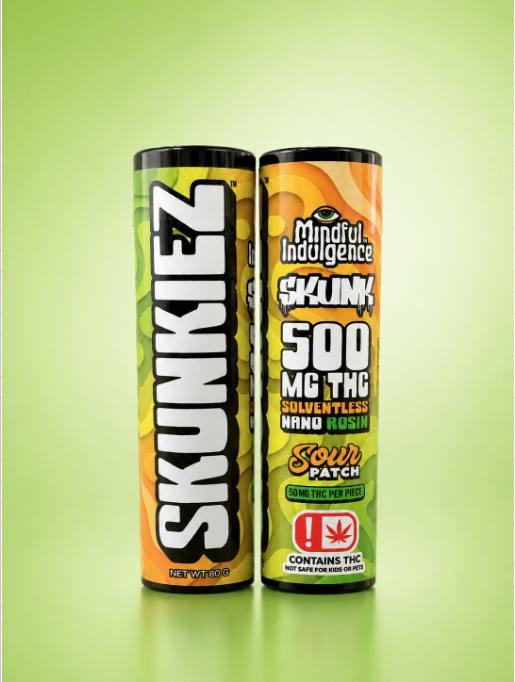 Skunkiez | Sour Patch Gummies | 500mg | 10ct | 50mg/ea
