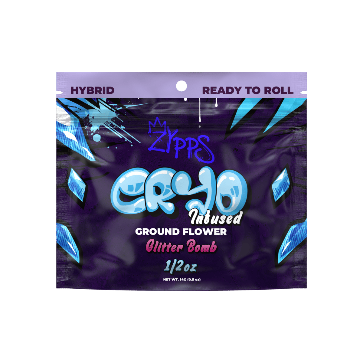 Glitter Bomb | Cryo Infused Flower Shake | 14g