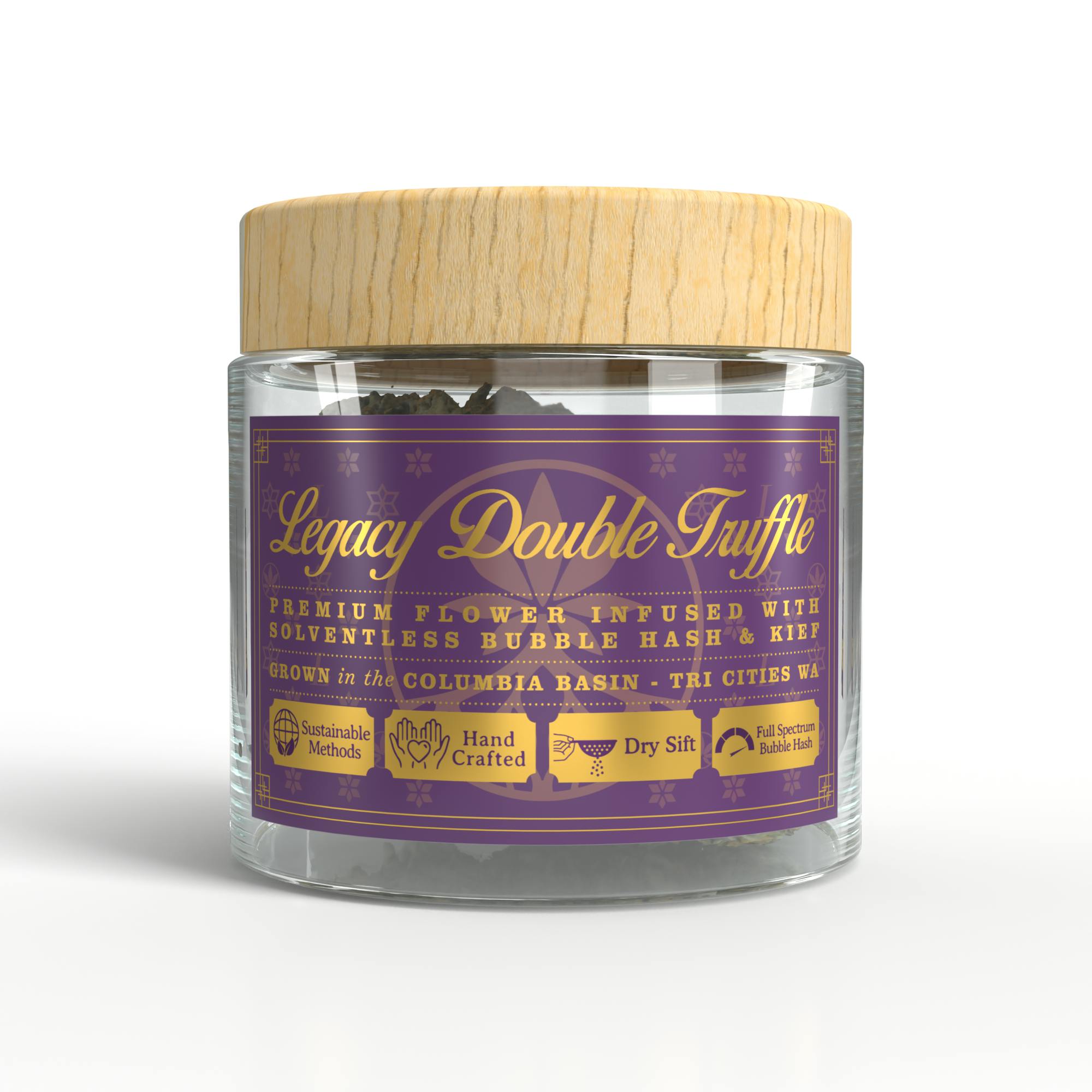 Powder Pie | Double Truffle Infused Flower | 7g
