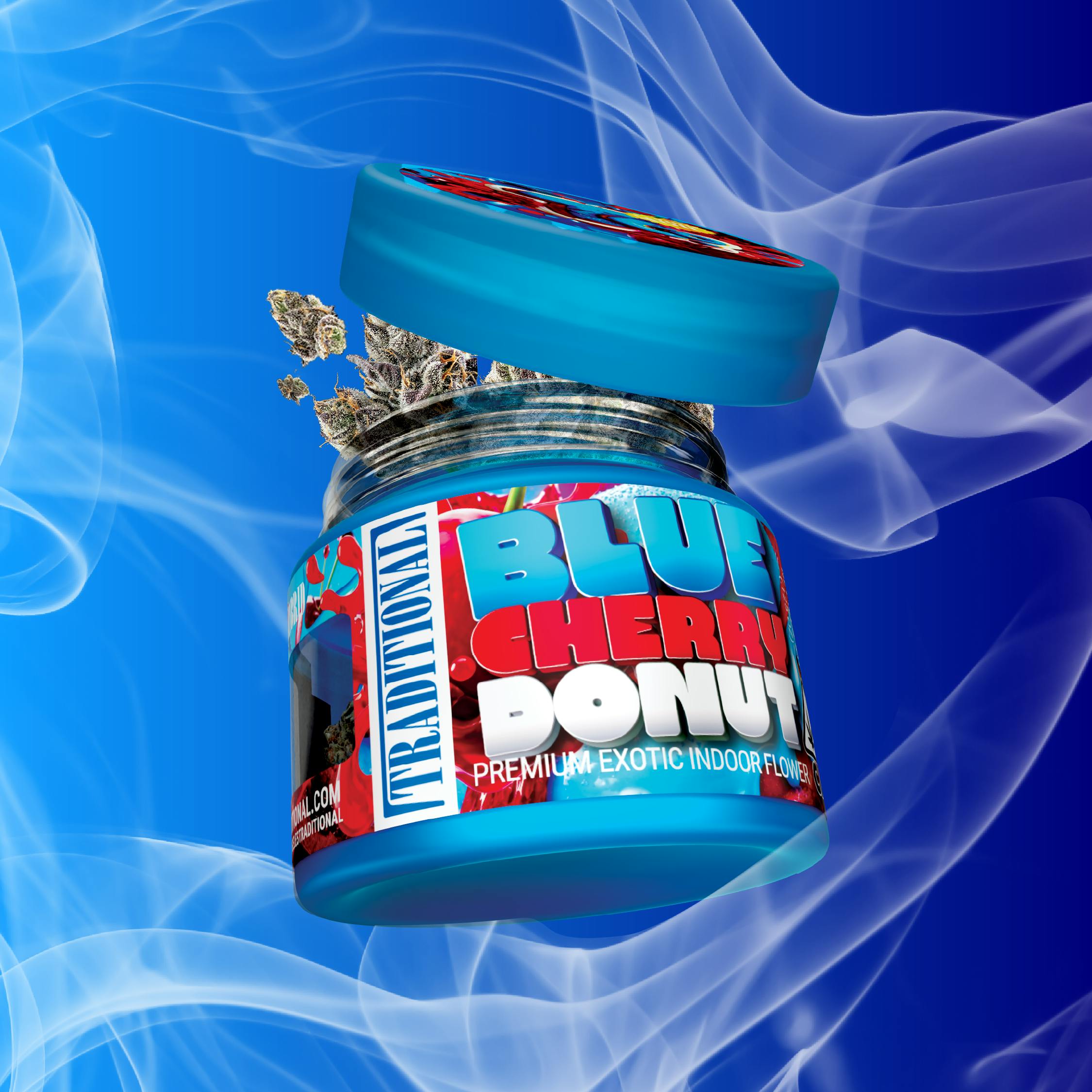 Traditional - Blue Cherry Donut 3.5g