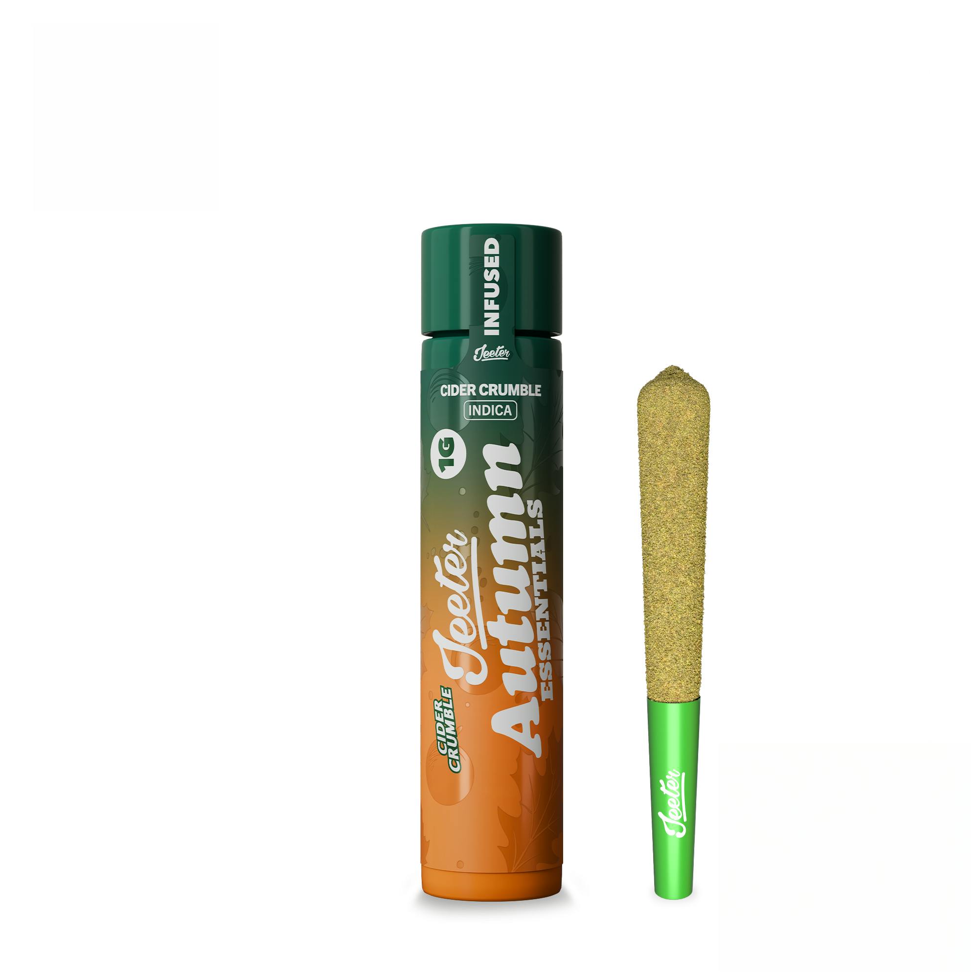 Jeeter | Cider Crumble | Autumn Essentials Infused Pre-Roll | 1g