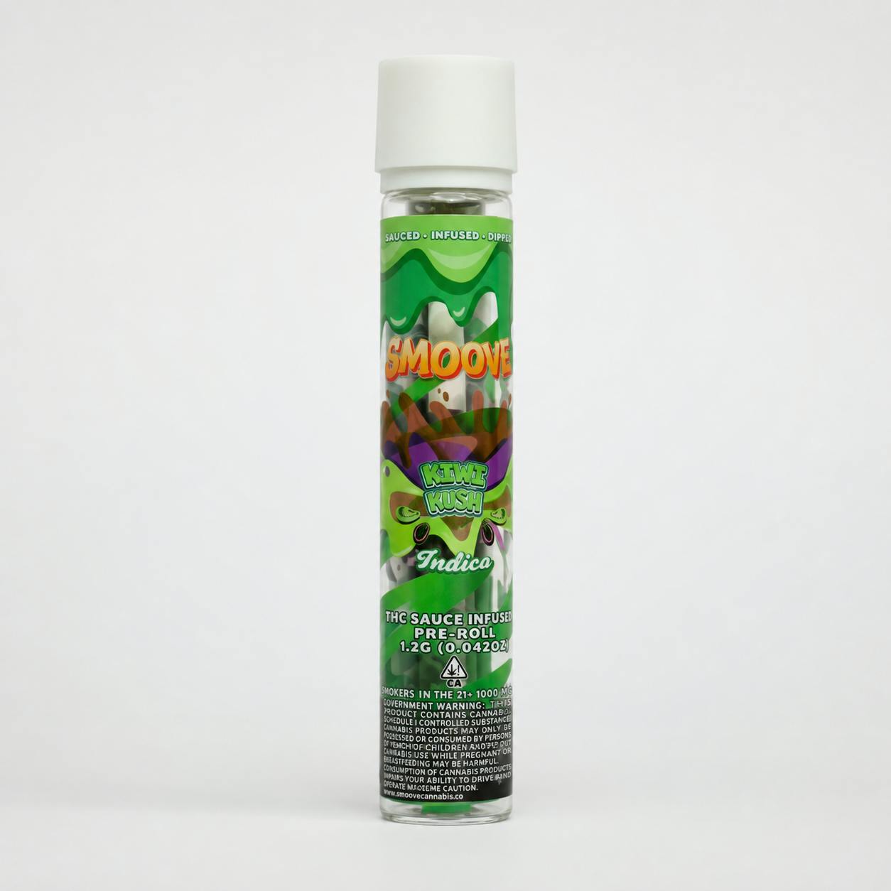 Smoove THC Infused PR Kiwi Kush 1.2 G
