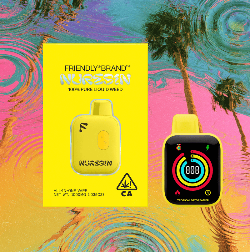 Friendly Brand - Tropical Daydreamer - Sativa - 1g Live NURESIN AIO