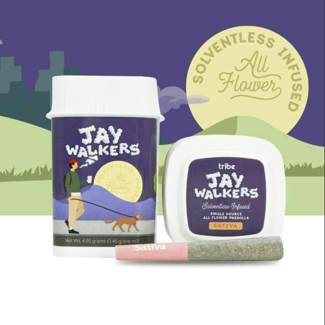 Sativa | Jaywalkers Solventless Infused Minis | 0.45g each | 11pk