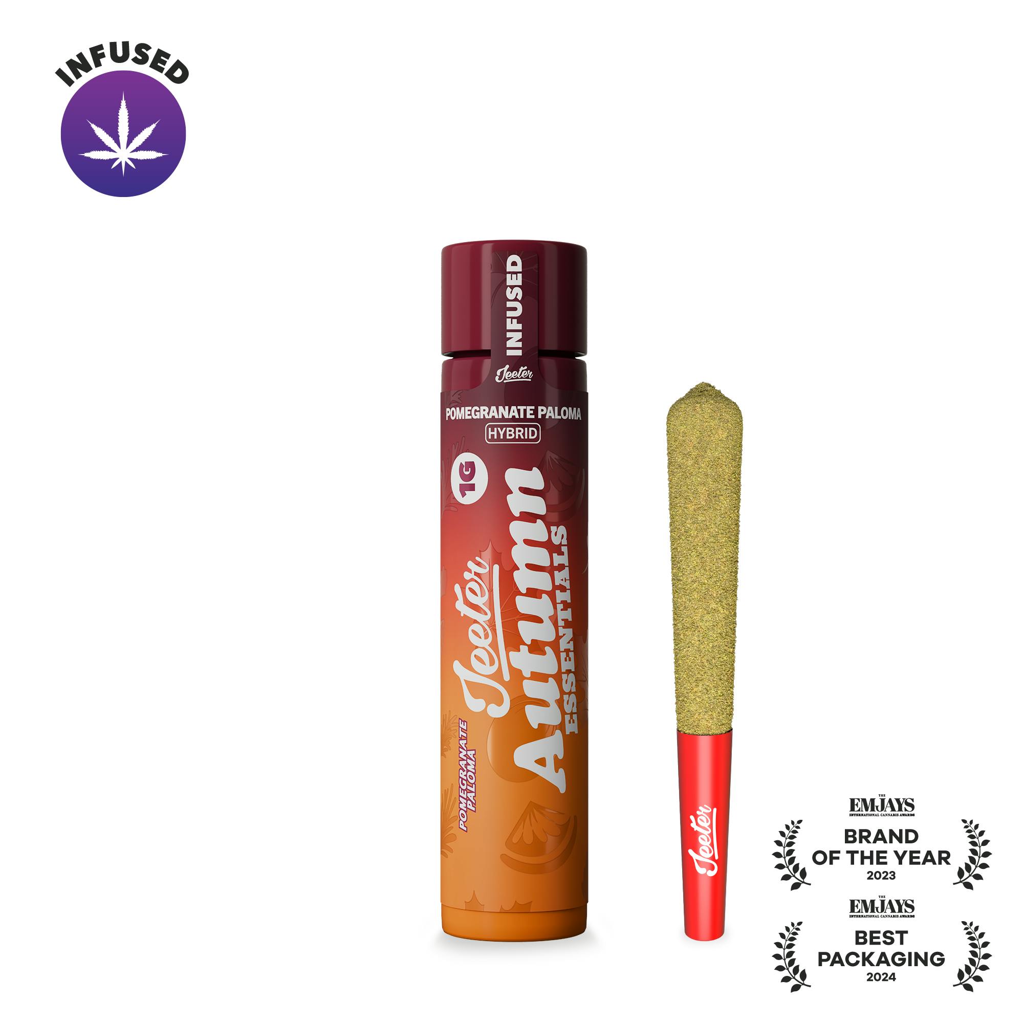 Jeeter | Pomegranate Paloma | Autumn Essentials Infused Pre-Roll | 1g by Jeeter