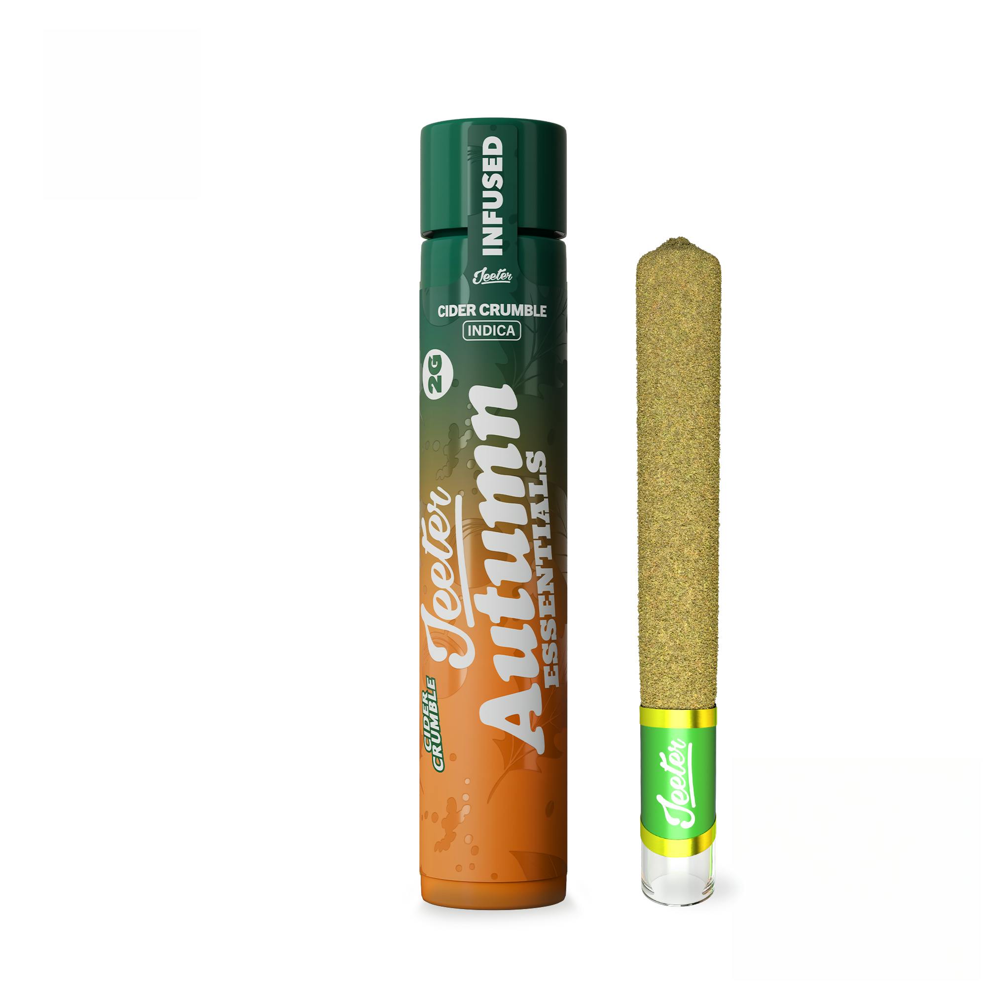 Jeeter | Cider Crumble | Autumn Essentials XL Infused Pre-Roll | 2g