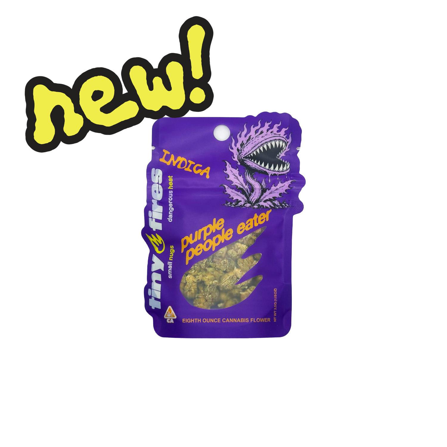 Tiny Fires | Purple People Eater | Flower | Indica 3.5g
