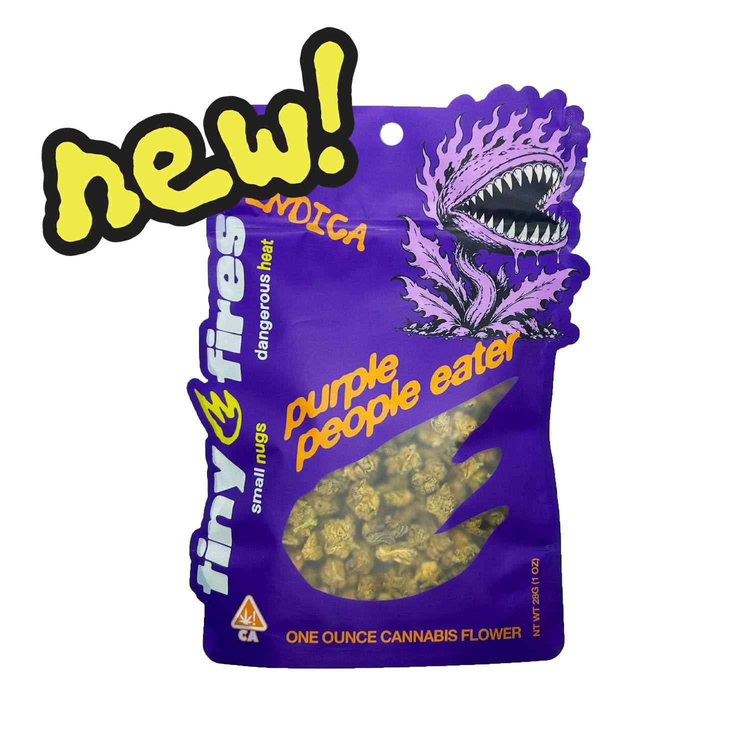 Tiny Fires | Purple People Eater | Flower | Indica 28g