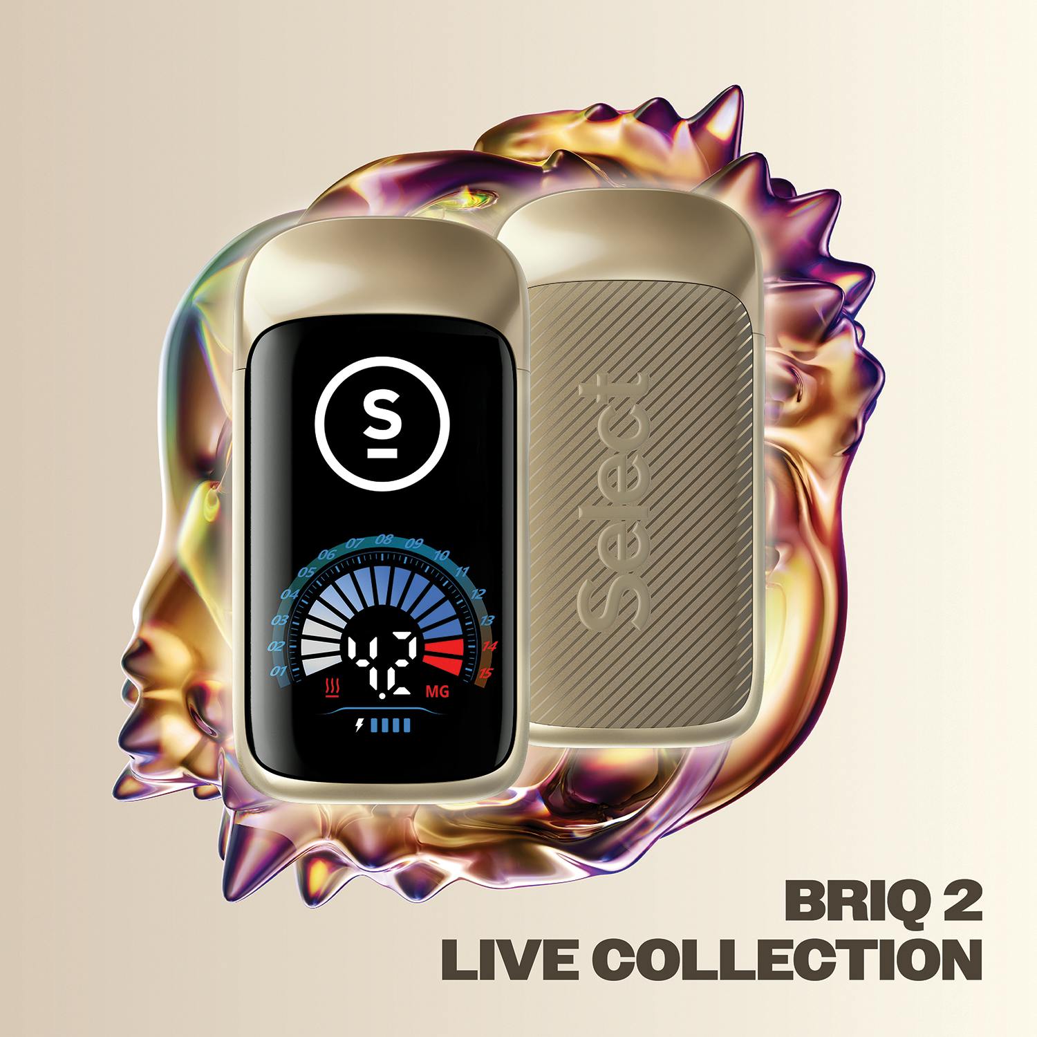BRIQ 2 Live Collection White Truffle Live Resin All in One