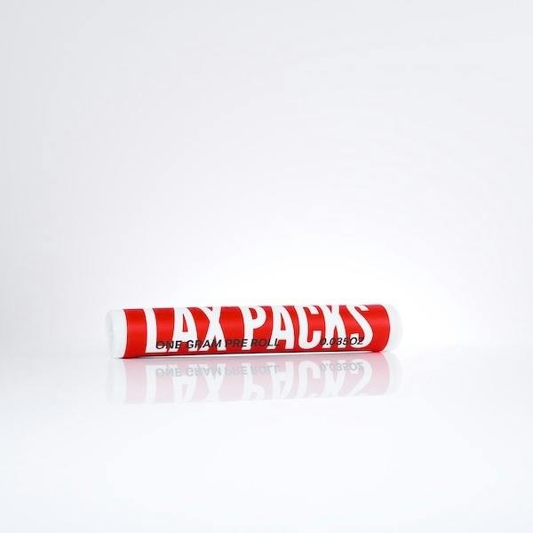 LAX PACKS BUBBA KUSH 1G INDOOR FLOWER PREROLL