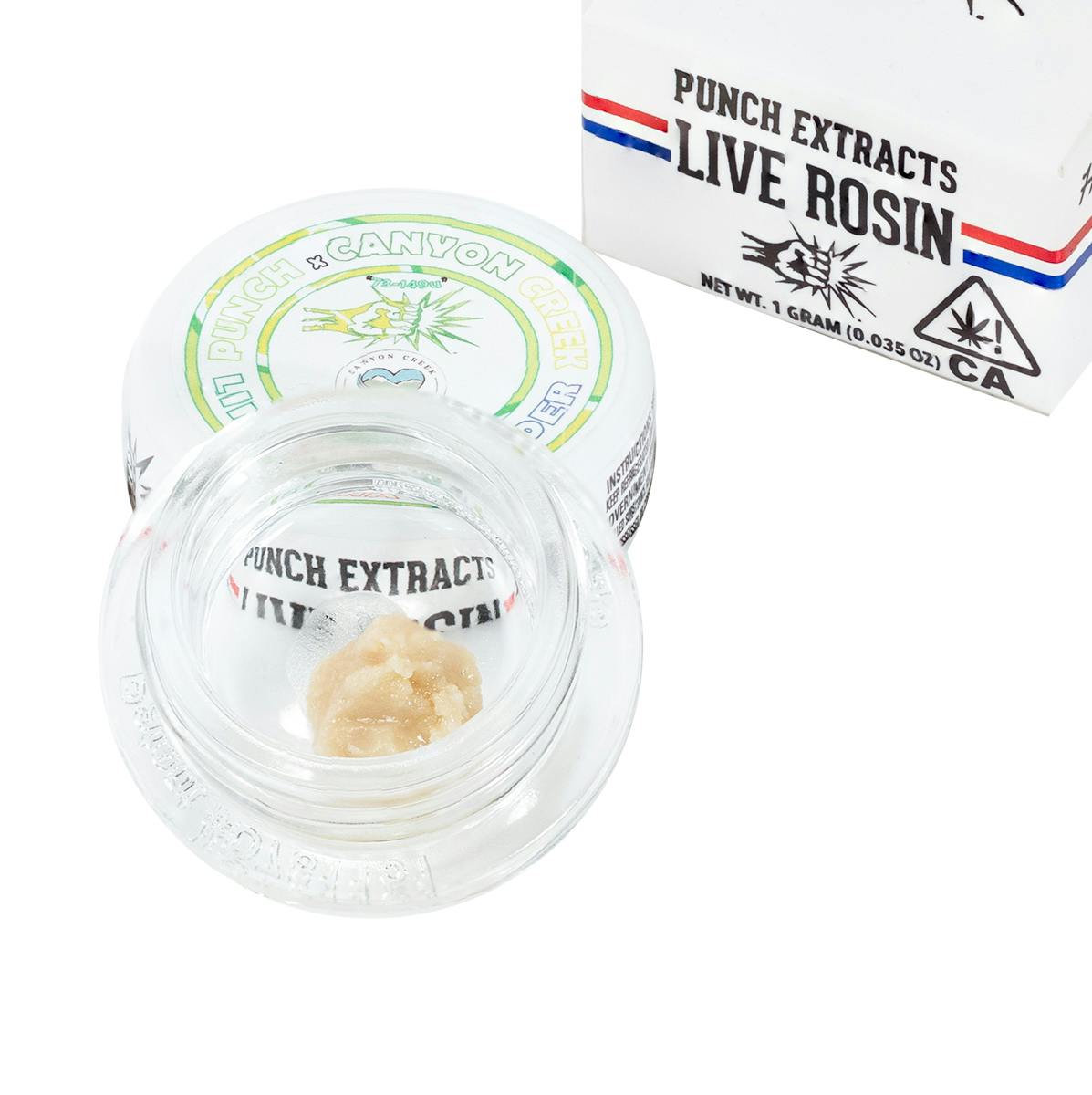 Punch | Lime Zina | Tier 4 | Live Rosin | Cold Cure Badder | 1g