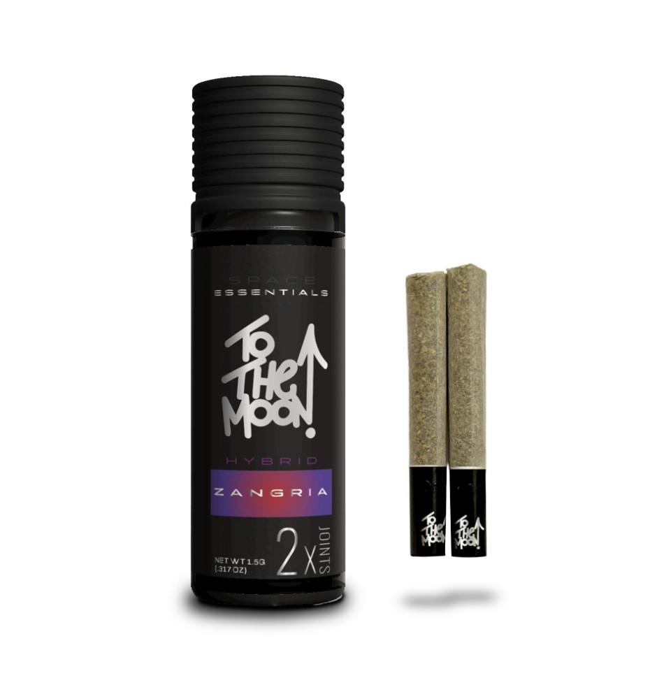 Zangria | Joints | .75g each | 2 Pack by To The Moon