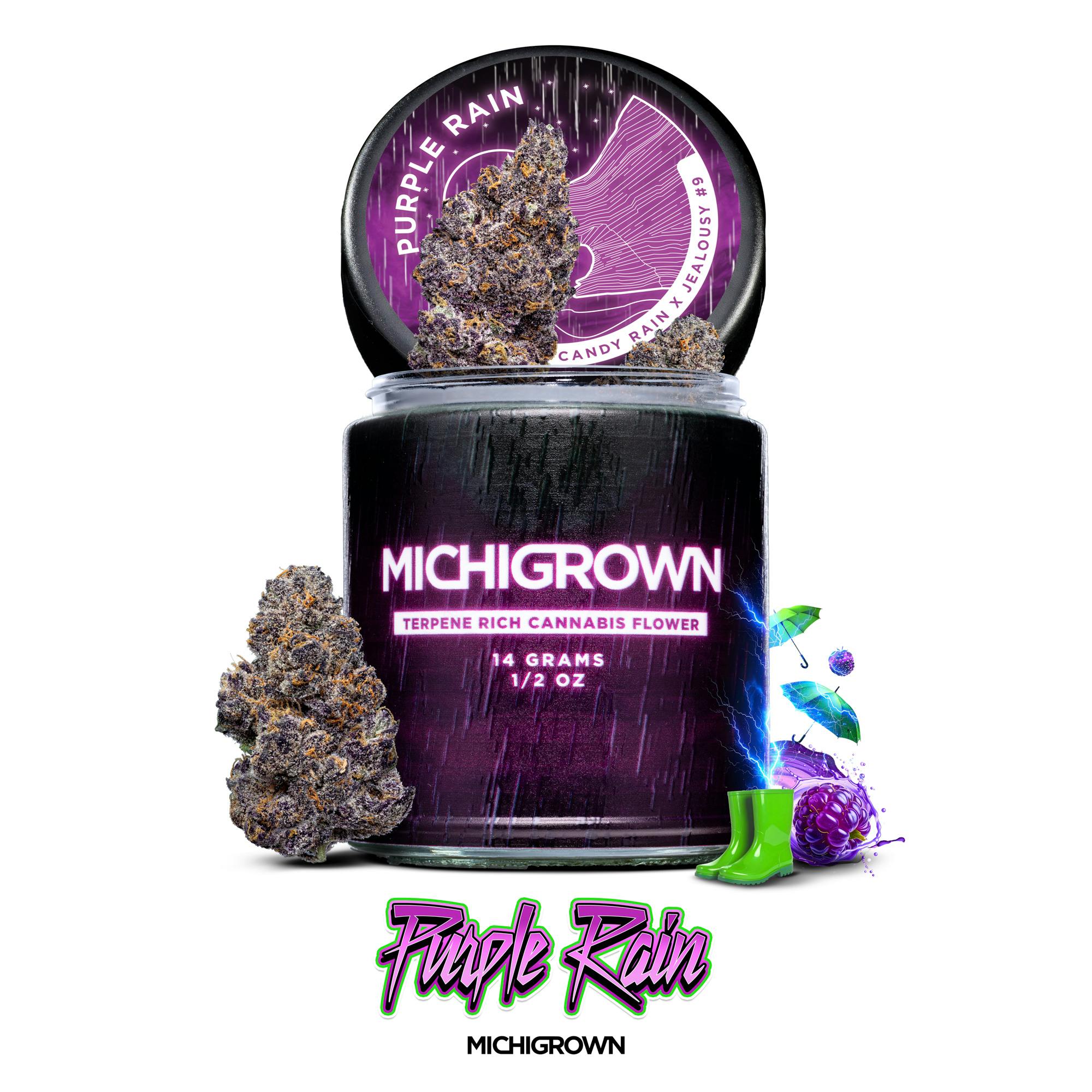 Purple Rain | Buds | 14g by MICHIGROWN
