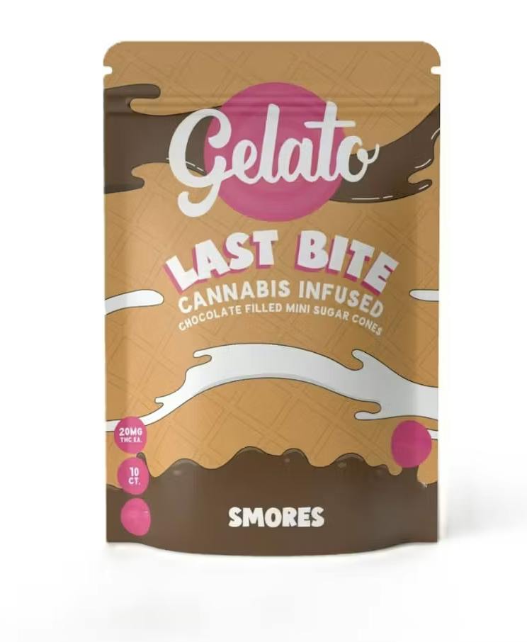 Last Bite | S'mores Mini Cones | 100mg | 10ct | 10mg/ea