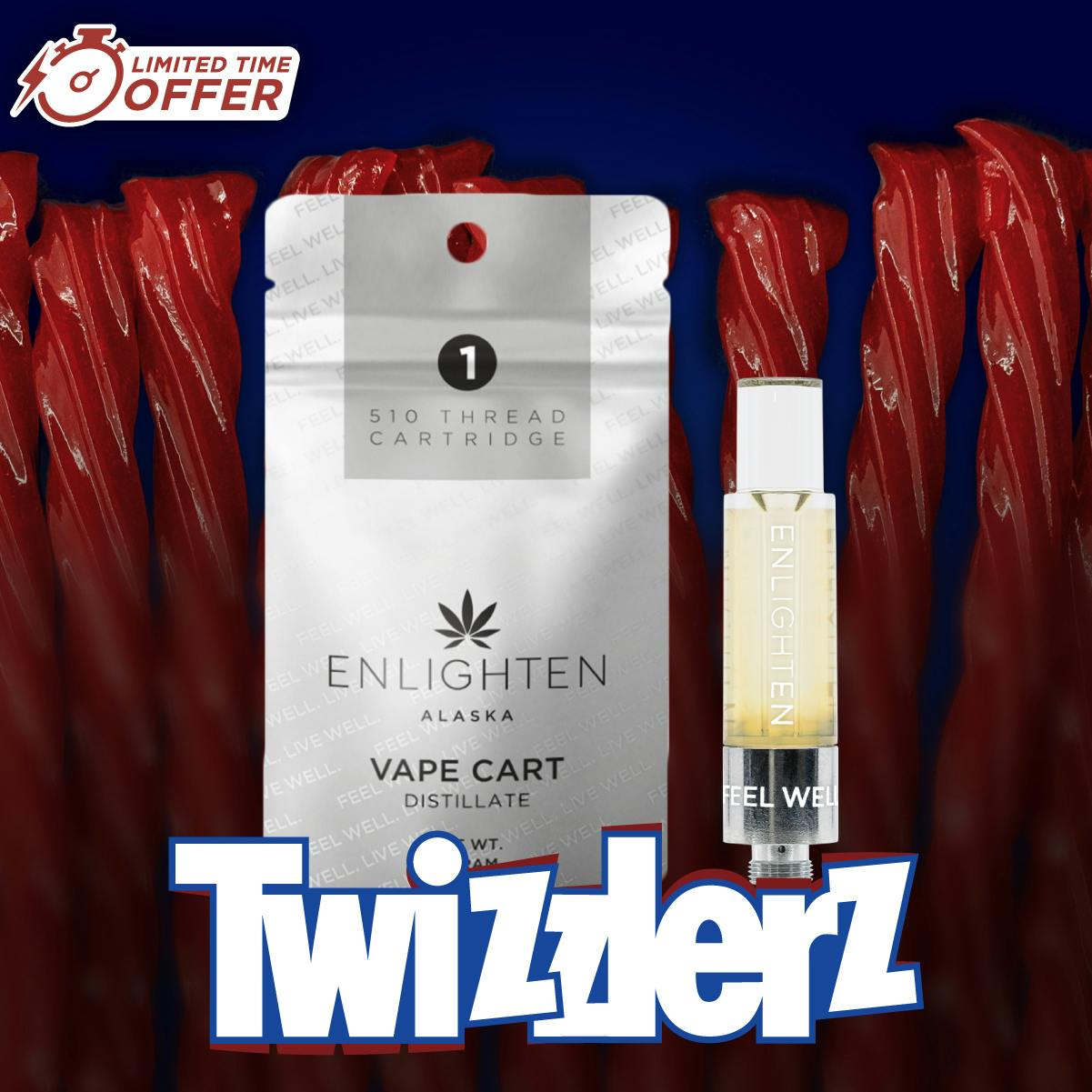 Limited Edition: Twizzlerz Distillate Cartridge - 1g