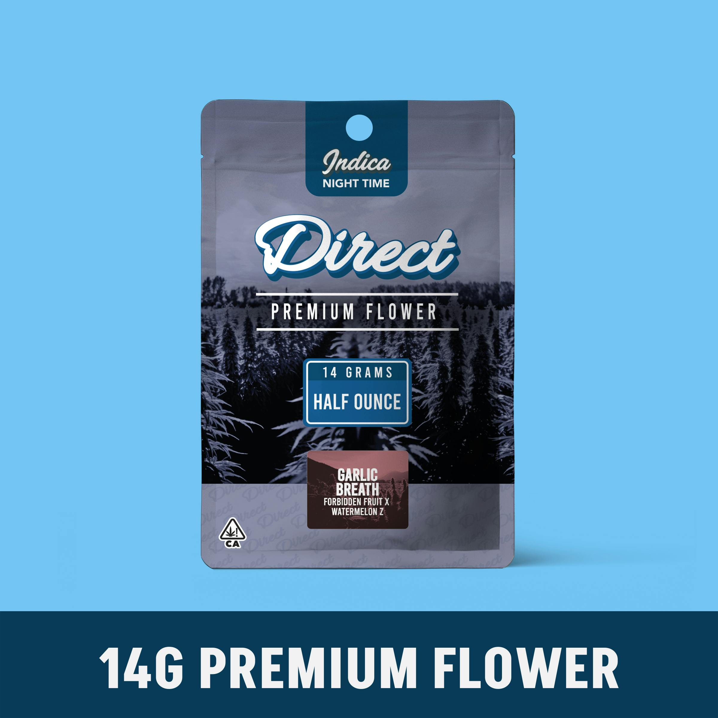 Garlic Breath (Indica) Flower 14g