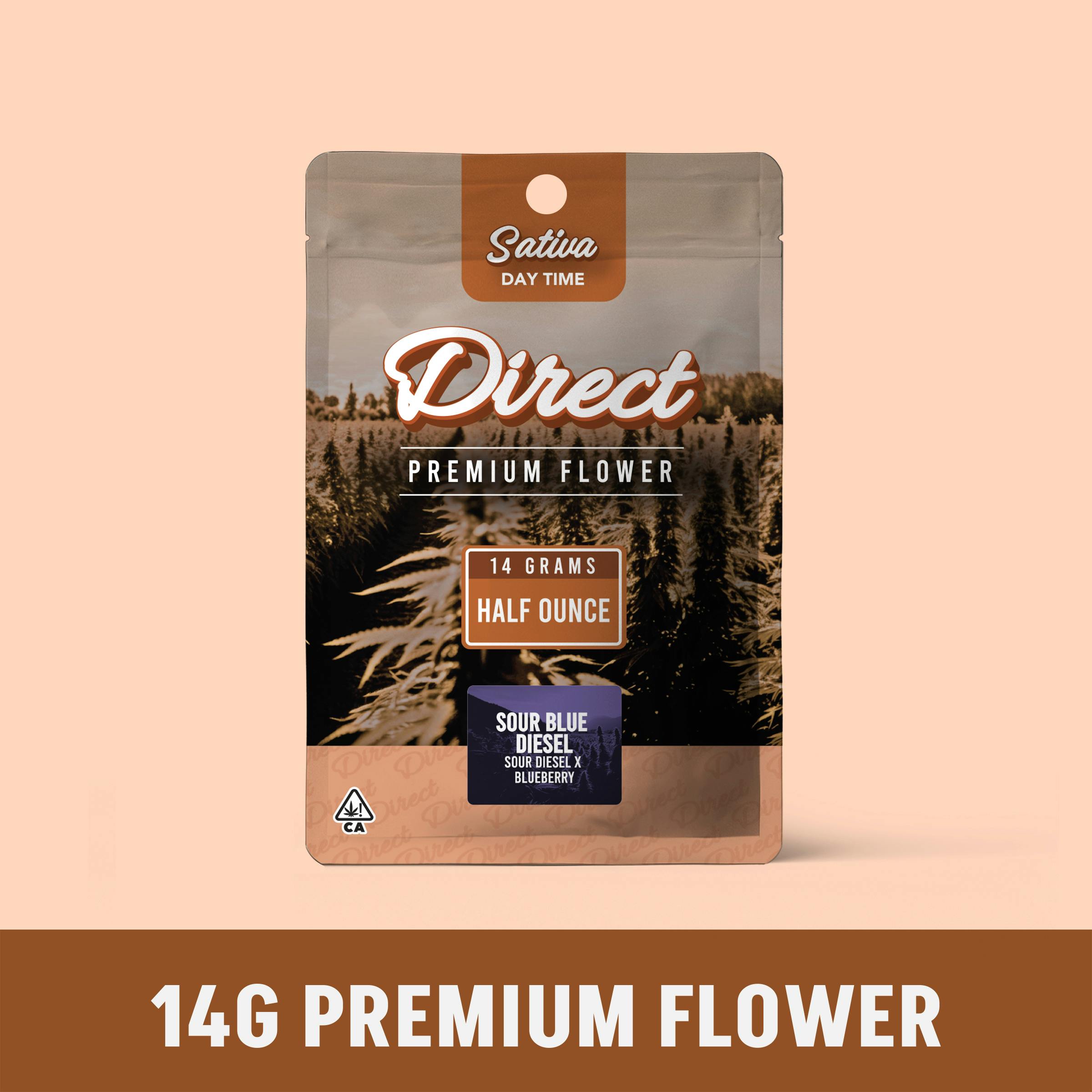 Sour Blue Diesel (Sativa) Flower 14g