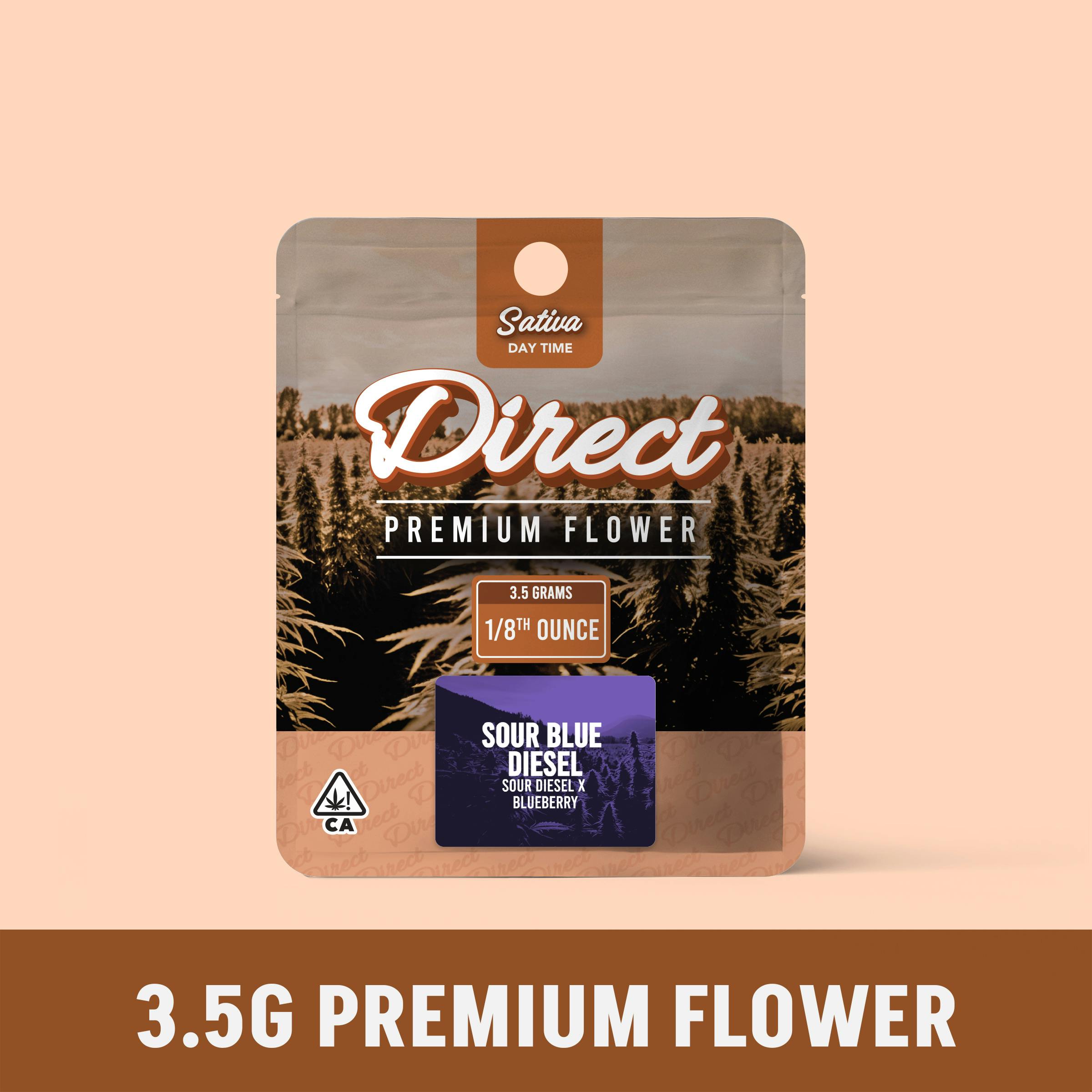 Sour Blue Diesel (Sativa) Flower 3.5g