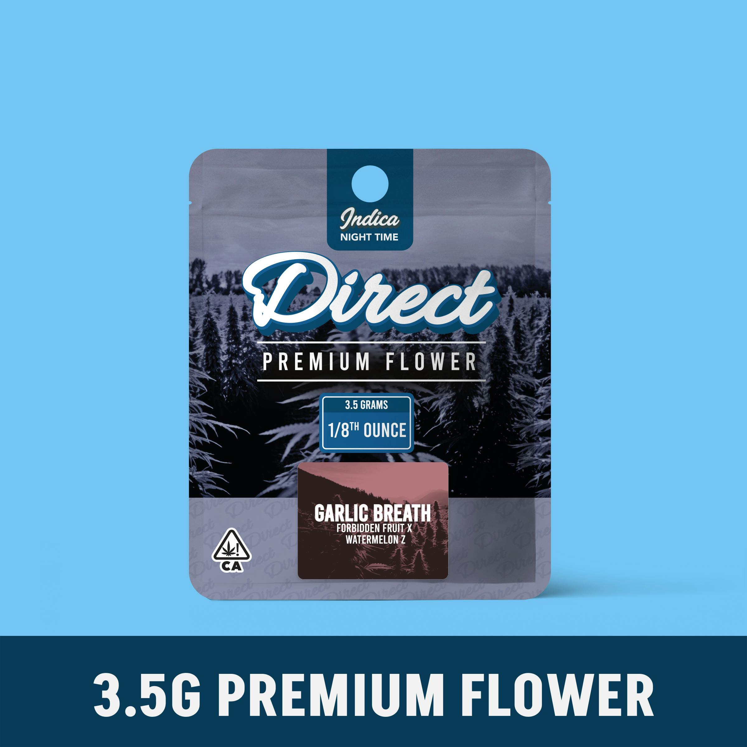 Garlic Breath (Indica) Flower 3.5g